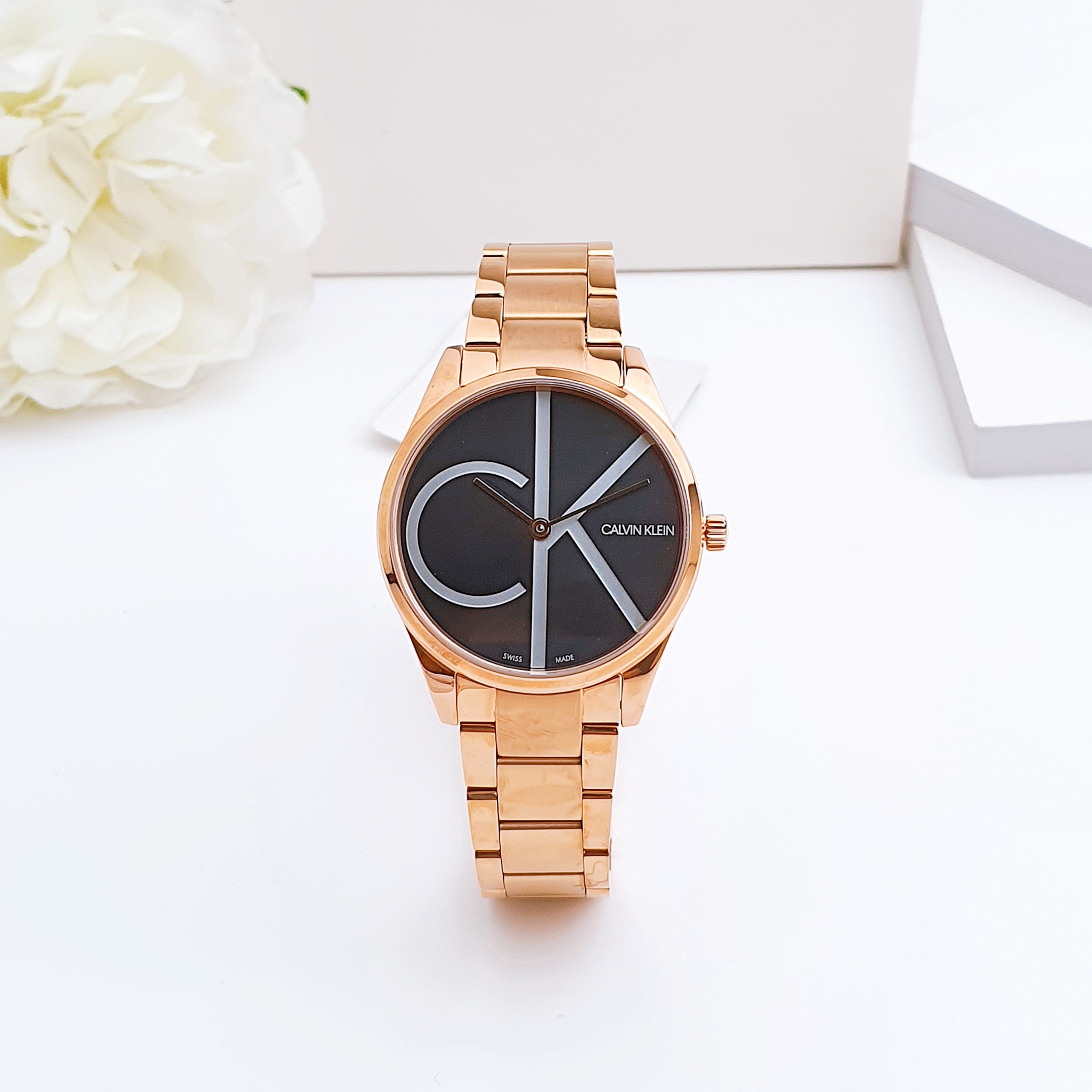 (ĐỒNG HỒ NỮ) 𝐂𝐀𝐋𝐕𝐈𝐍 𝐊𝐋𝐄𝐈𝐍 Time women K4N23X41
