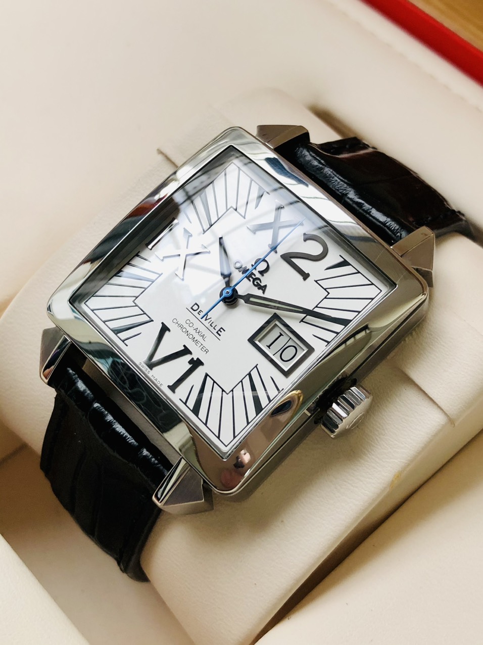 Ảnh 3 của [DEAL LƯỚT] Đồng hồ Omega Ville X2 Big Date - 7813.30.39 78133039
