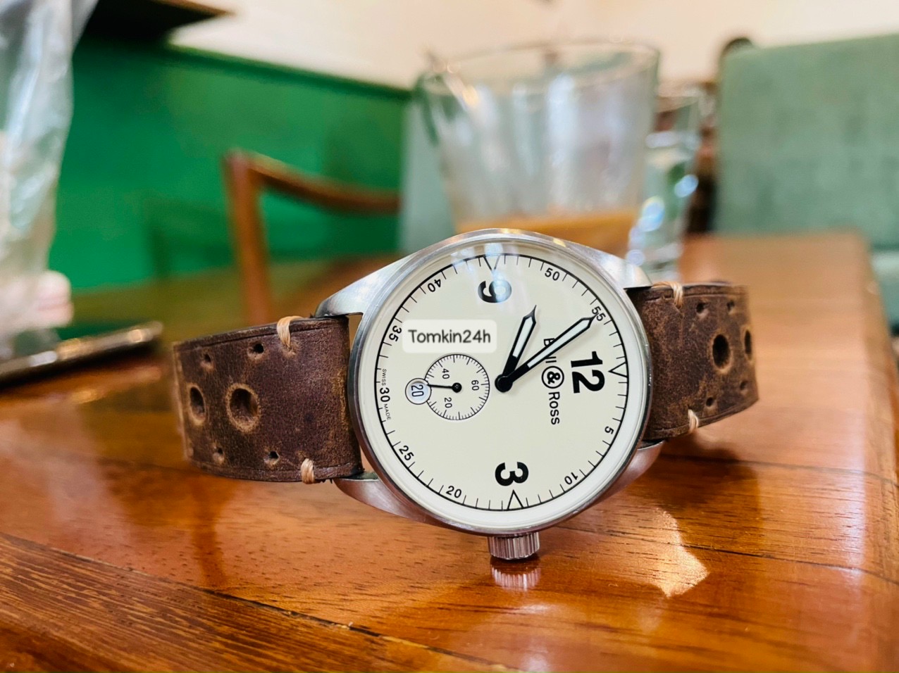 Ảnh 6 của [Deal Lướt] Bell and Ross Vintage Watch BRV123-BEI-ST-SCA