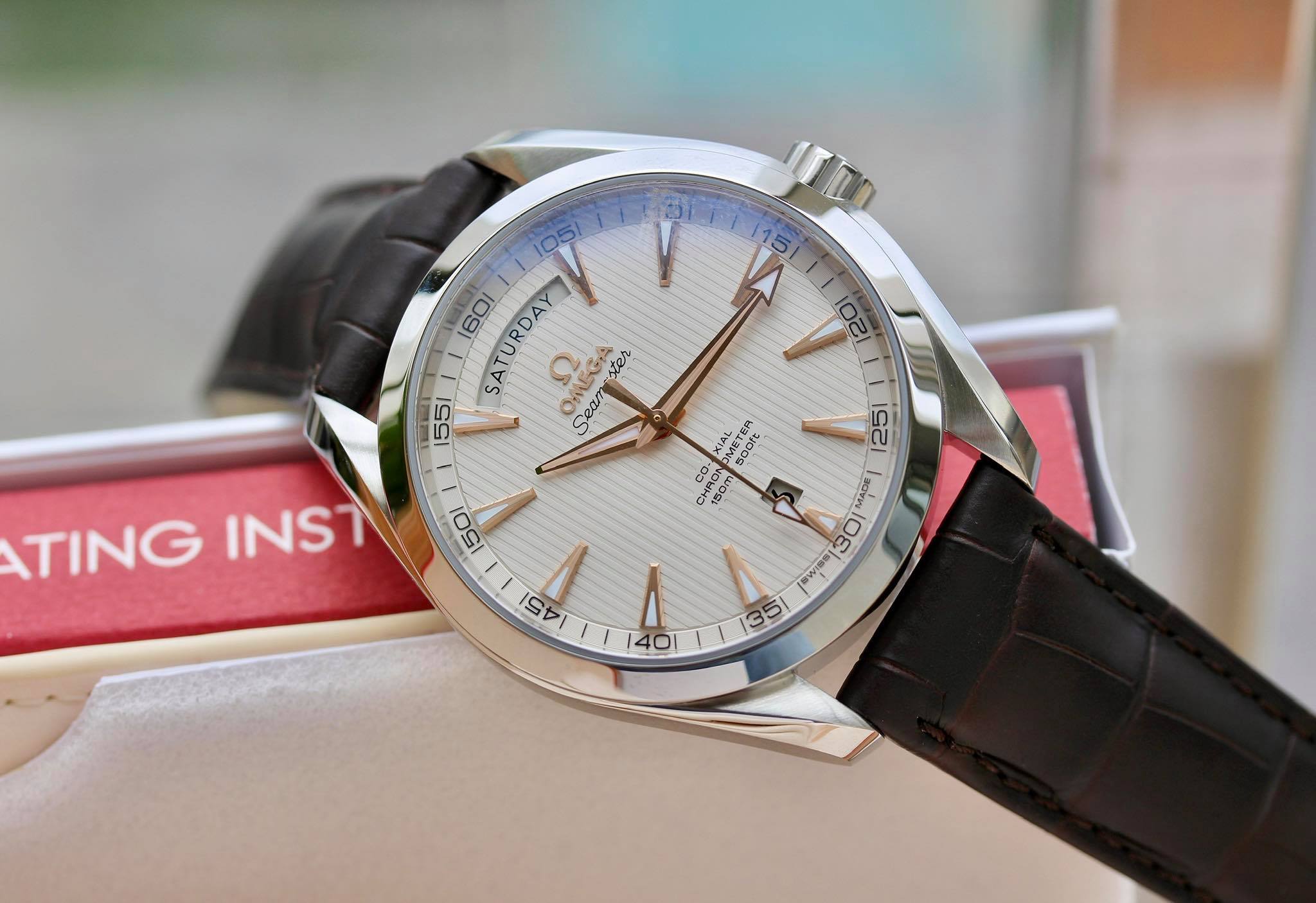 Ảnh 5 của (ĐỒNG HỒ NAM) (NEW) OMEGA AQUA TERRA 150M 231.13.42.22.02.001 CO‑AXIAL 41.5MM (23113422202001)