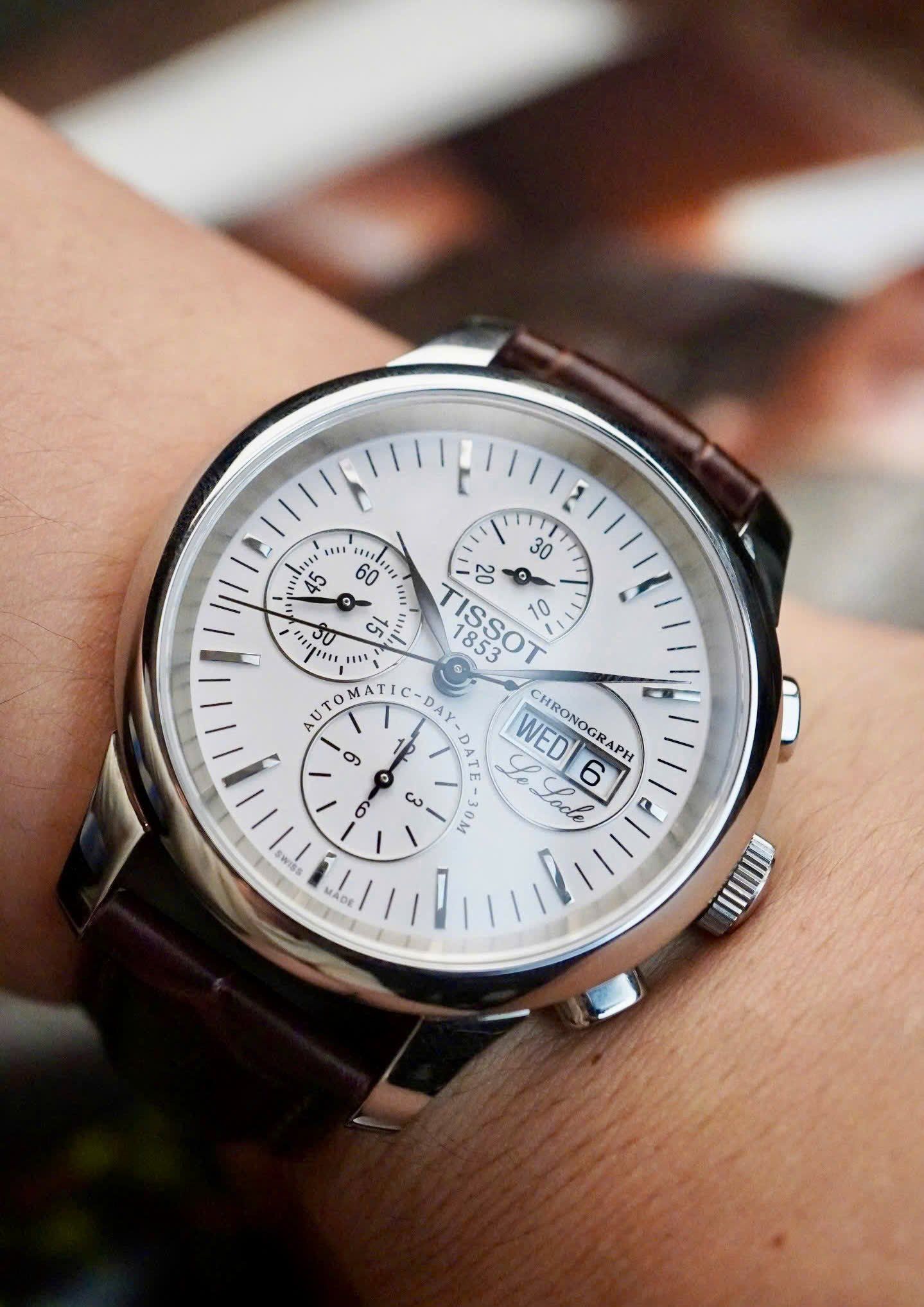 Ảnh 2 của (ĐỒNG HỒ NAM) Tissot Le Locle Automatic Chronograph T41.1.317.31 ( T41131731 ) 42mm