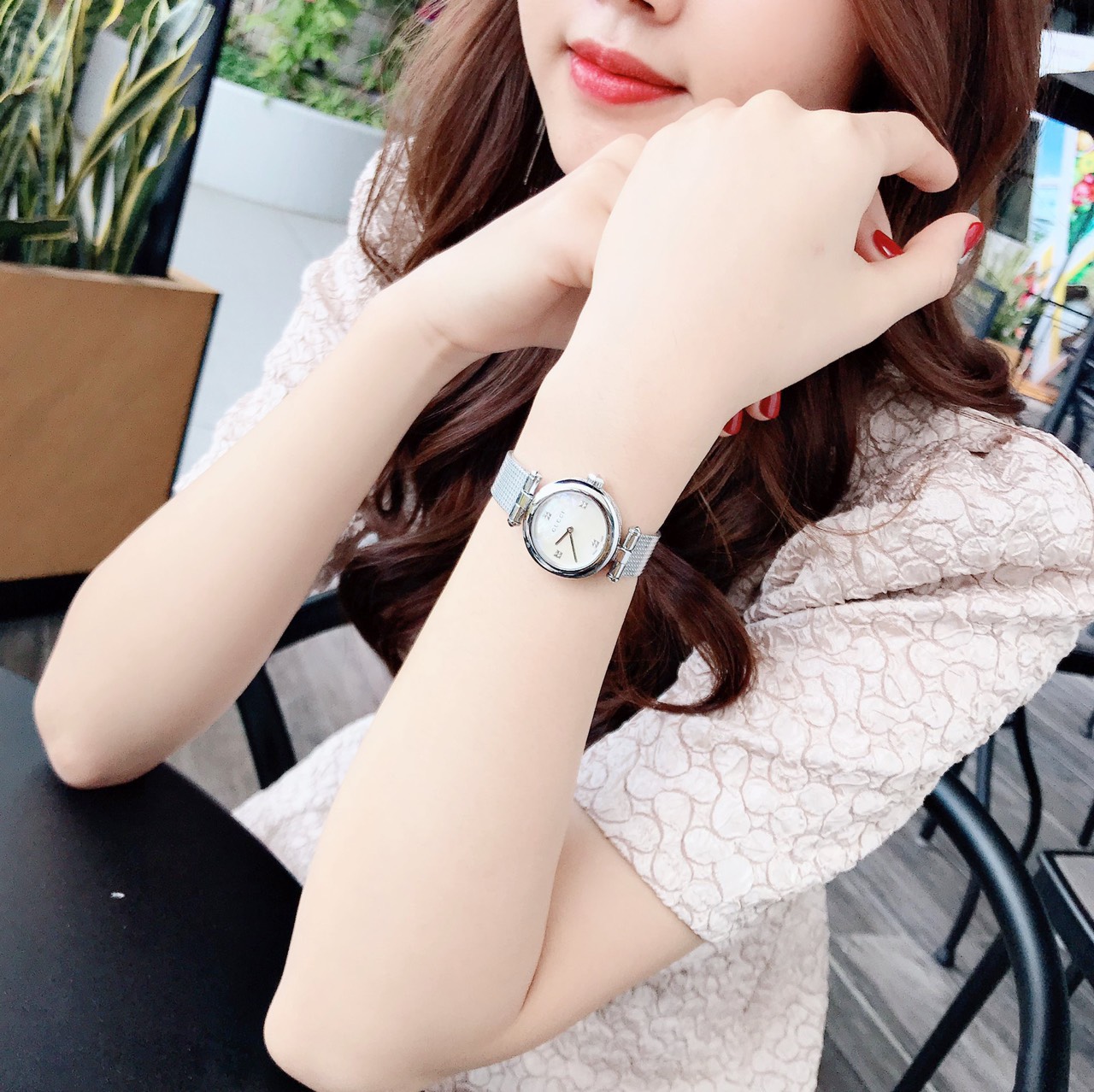 Ảnh 3 của ĐỒNG HỒ NỮ Gucci Diamantissima Small Watch YA141512 22mm