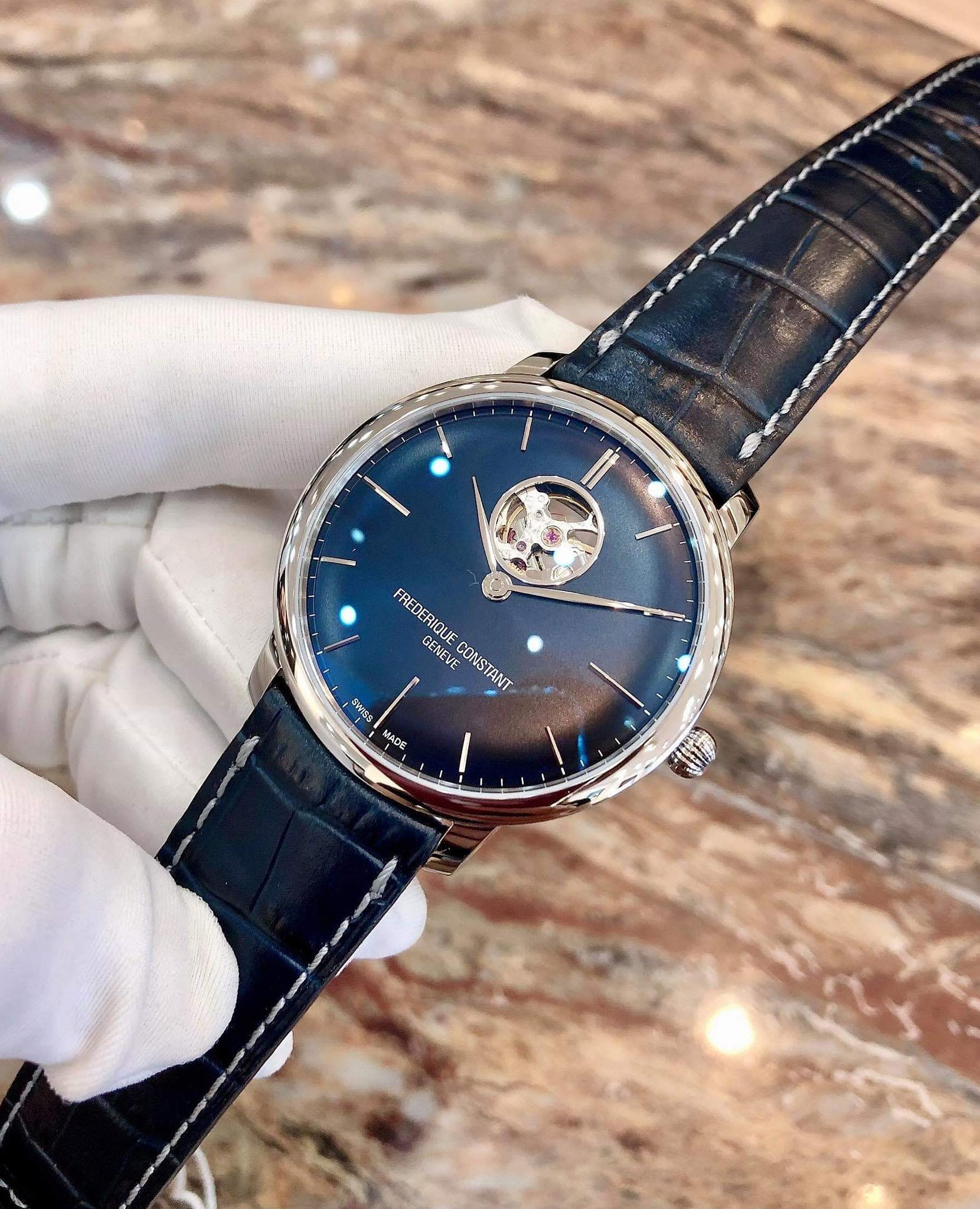 Ảnh 3 của (ĐỒNG HỒ NAM) (New) Frederique Constant Slimline FC-312N4S6 ( FC312N4S6 ) ( 312N4S6 ) 40mm