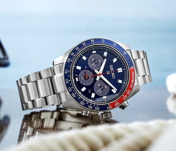 Ảnh 5 của (ĐỒNG HỒ NAM) Seiko Solar Prospex SSC913P1 Chronograph Speedtimer