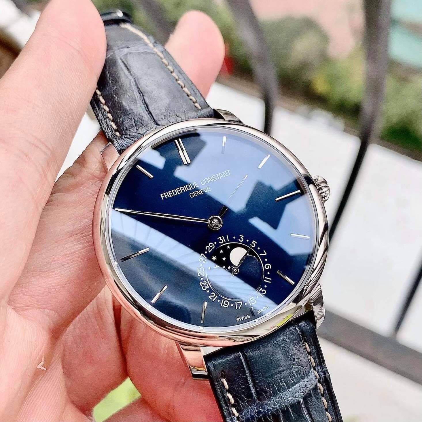 Ảnh 3 của FREDERIQUE CONSTANT SLIMLINE MOONPHASE FC-705N4S6 42MM