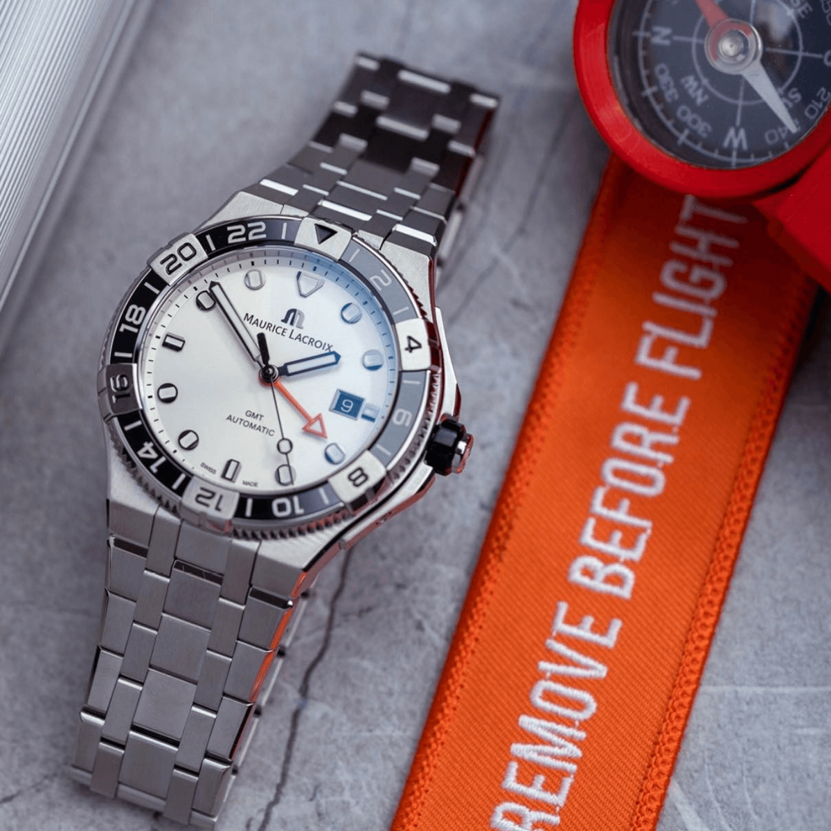 Ảnh 5 của [NEW HIẾM] Maurice Lacroix Aikon Venturer GMT 43MM AI6158-SS002-130-1
