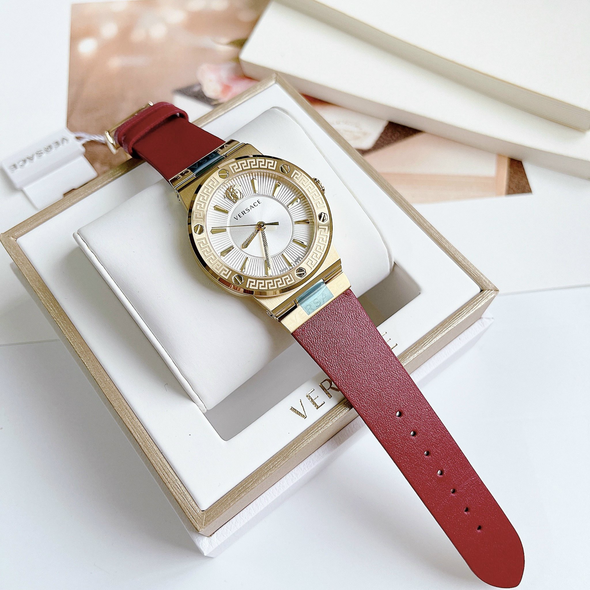 Versace Greca Logo 38mm VEVH00420