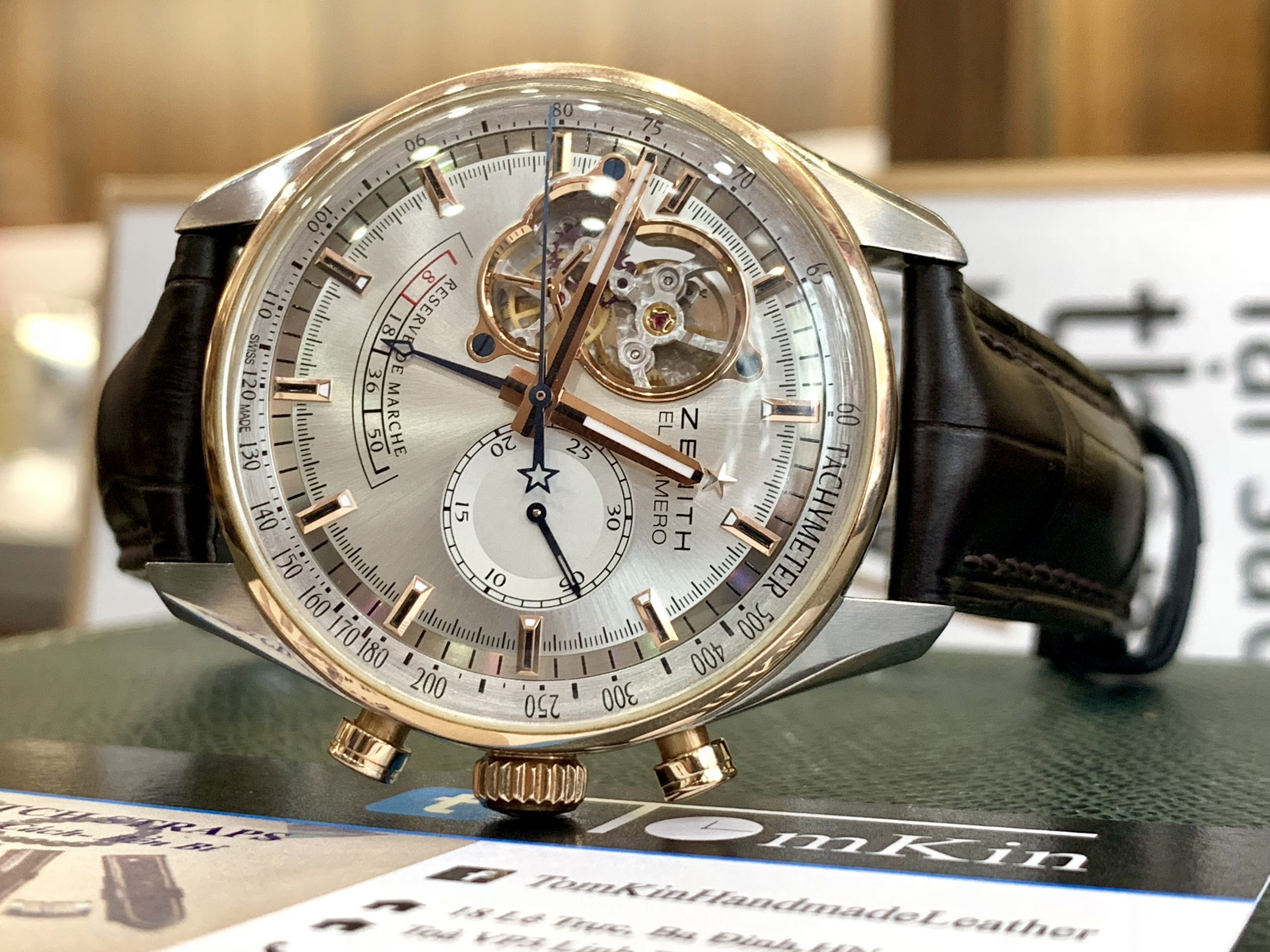 Ảnh 3 của Zenith El Primero Chronomaster Open Power Reserve 42mm Vàng 18K demi  -Deal lướt