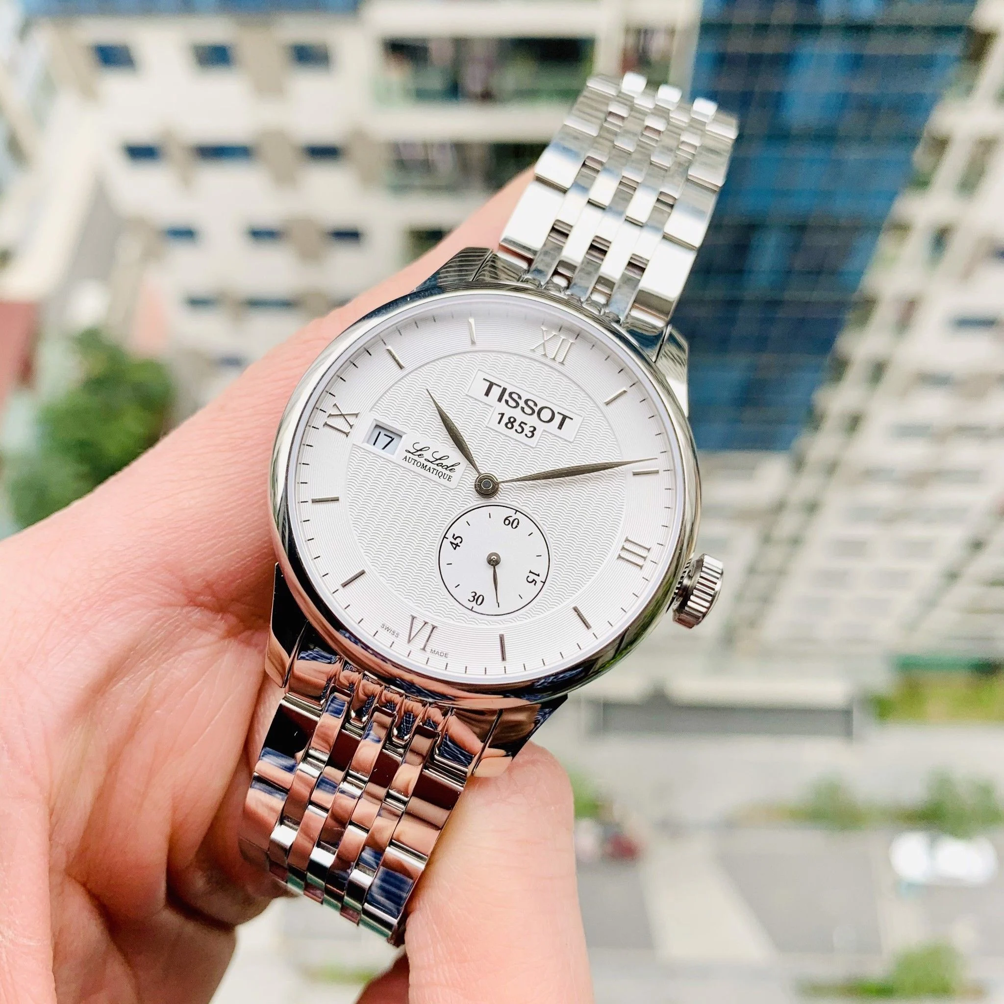 Ảnh 3 của (ĐỒNG HỒ NAM) Tissot Automatic Le Locle - T006.428.11.038.00 ( T0064281103800 ) 39mm