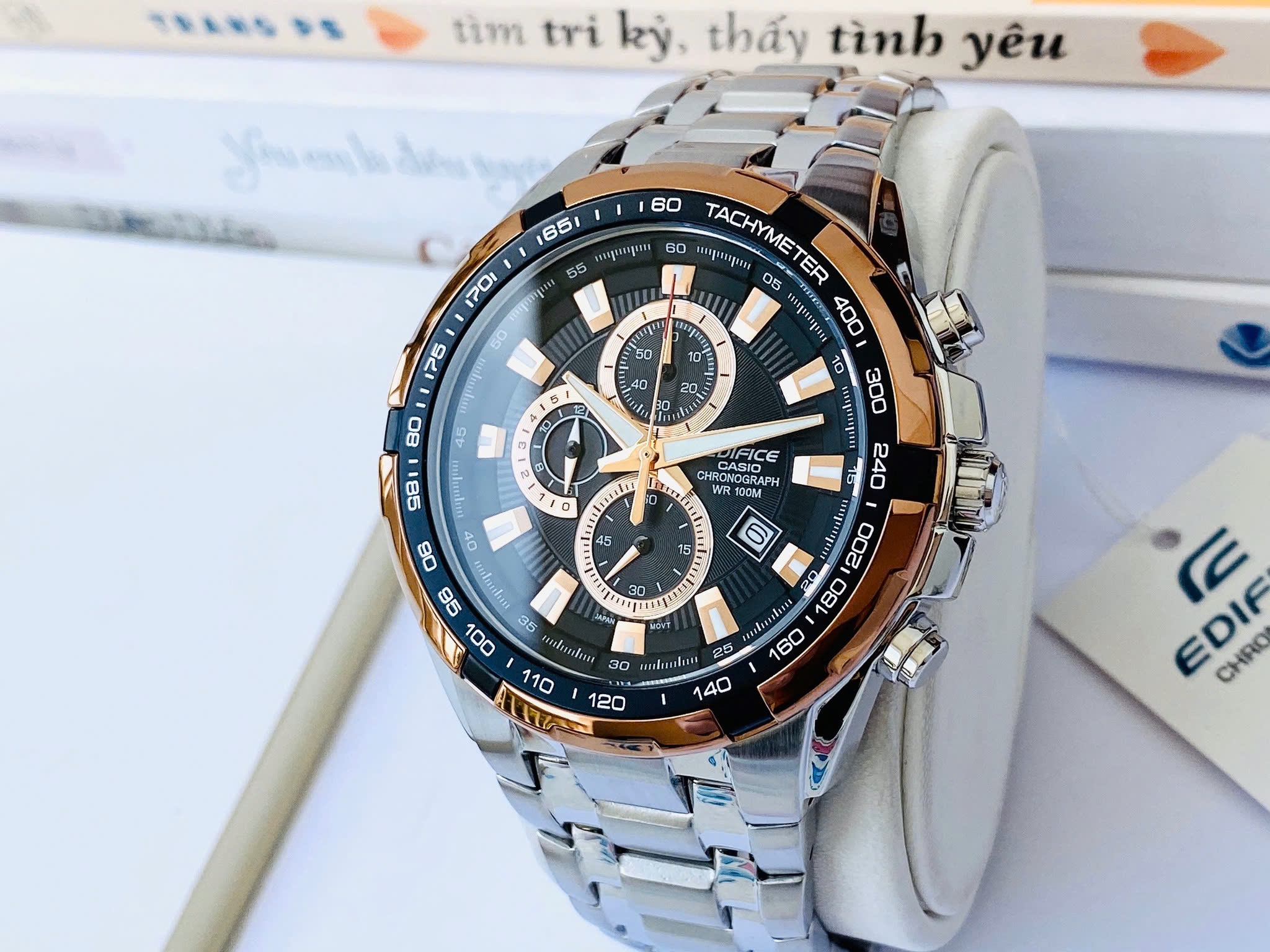 (ĐỒNG HỒ NAM) Casio Edifice EF-539D-1A5 ( EF539D1A5 ) 48mm