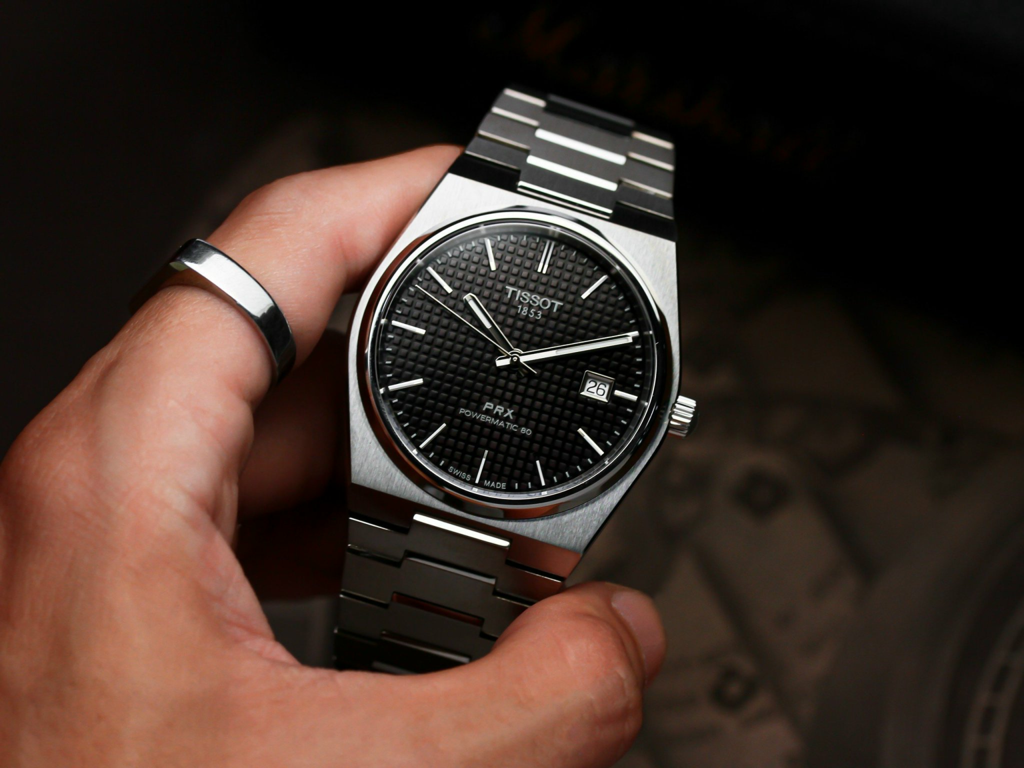 Ảnh 2 của (ĐỒNG HỒ NAM) Tissot PRX Powermatic 80 T137.407.11.051.00 (T1374071105100) 40mm