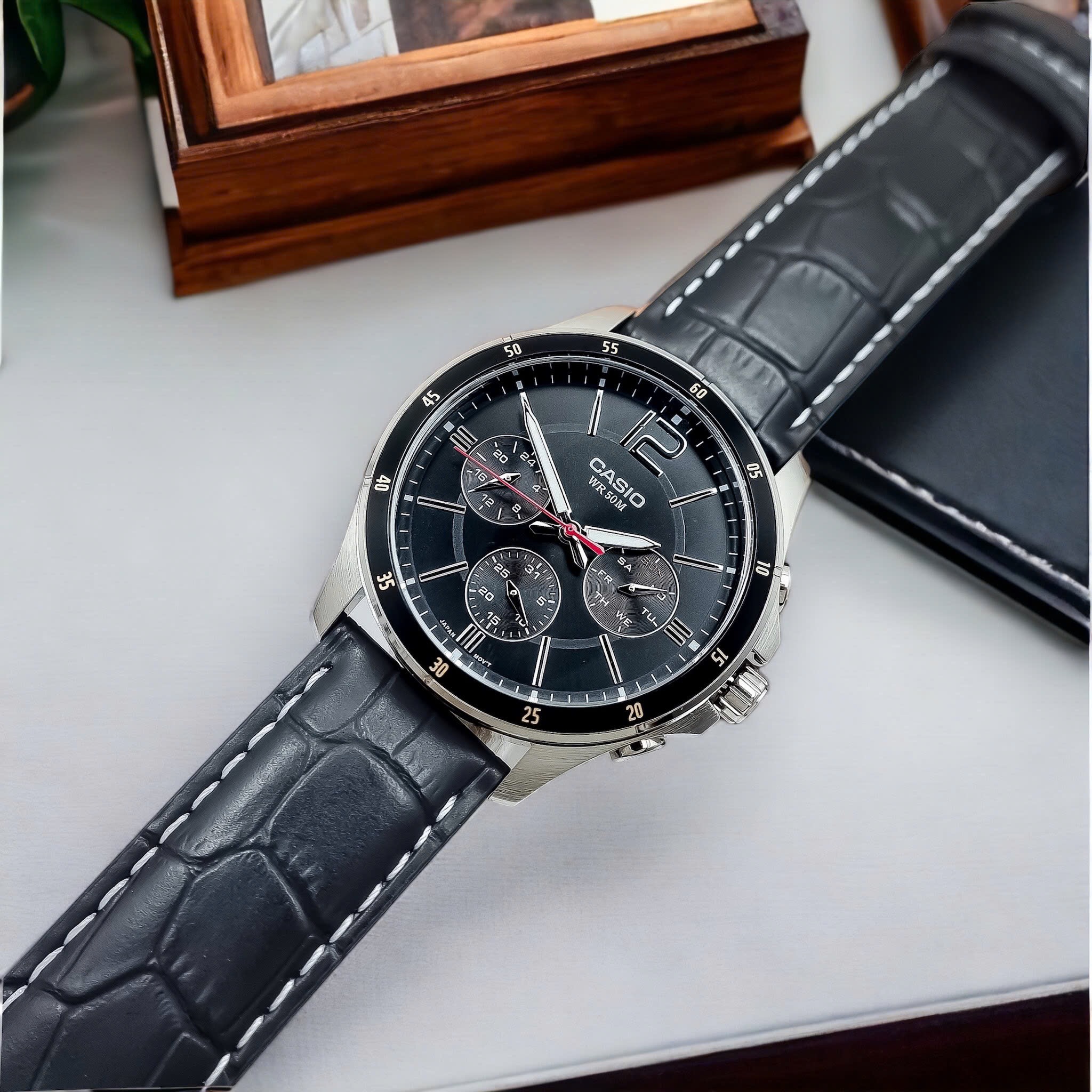 Ảnh 4 của (ĐỒNG HỒ NAM) Casio Quartz MTP-1374L-1AVDF ( MTP1374L1AVDF )