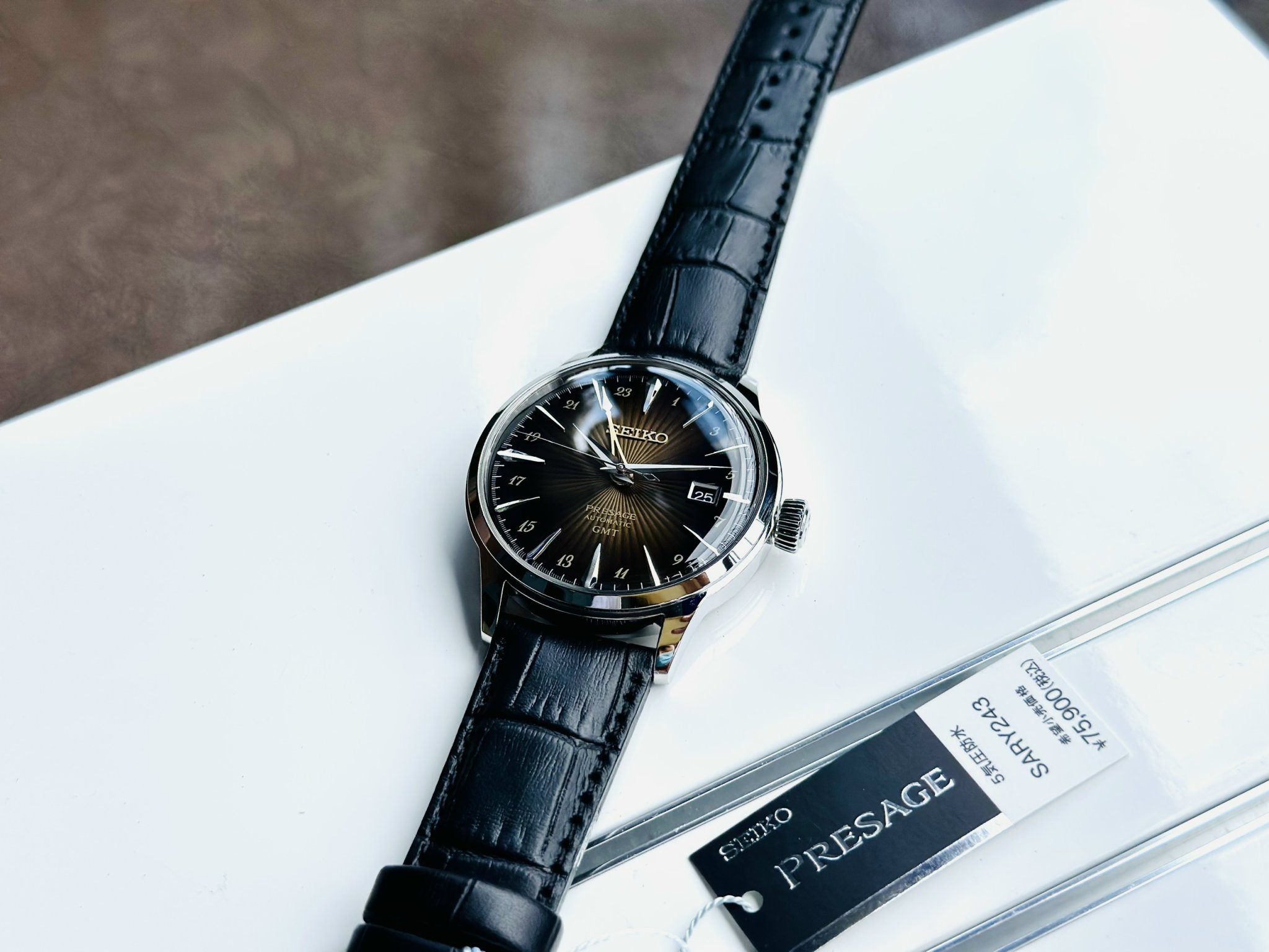 Ảnh 9 của (ĐỒNG HỒ NAM) Seiko Presage Cocktail Time GMT SSK039J1 (SSK039) (Sary243)
