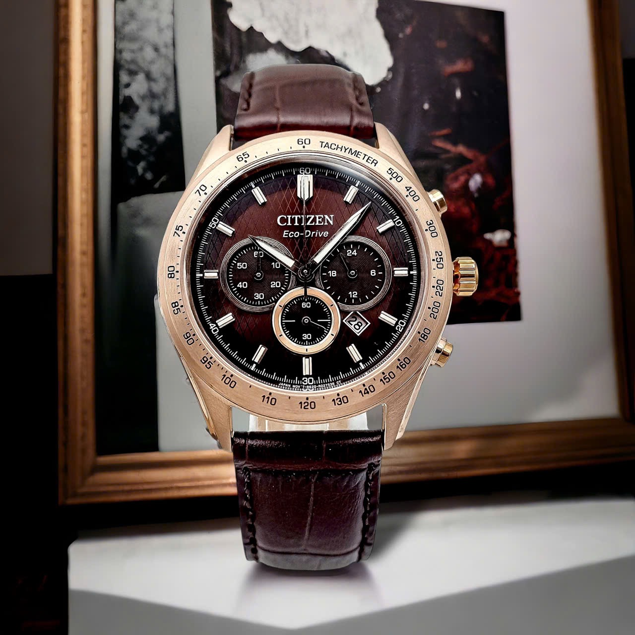 (ĐỒNG HỒ NAM) Citizen Eco-drive CA4452-17X Chronograph 43mm