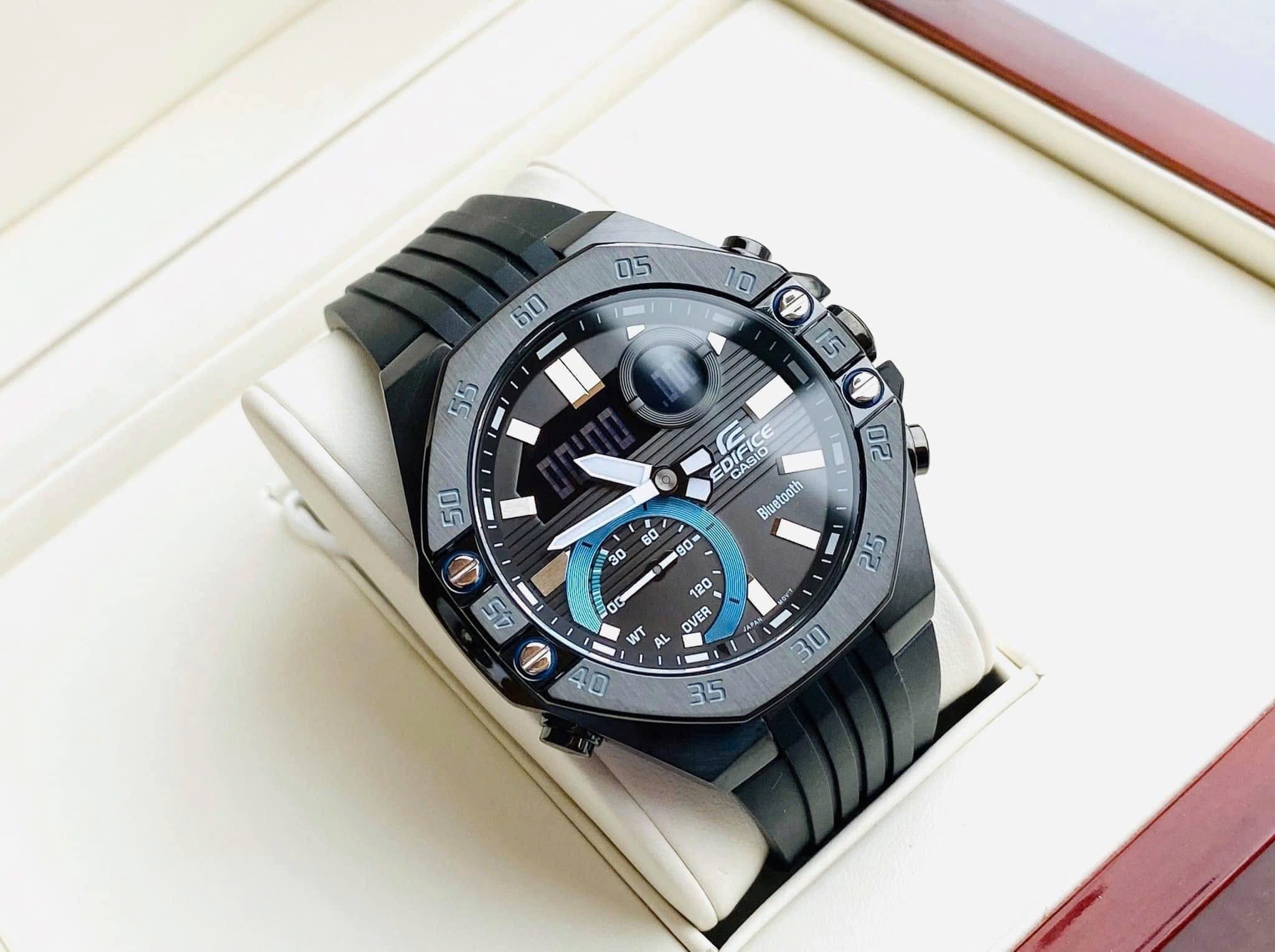 (ĐỒNG HỒ NAM) Casio Edifice ECB-10PB-1ADF ( ECB10PB1ADF )