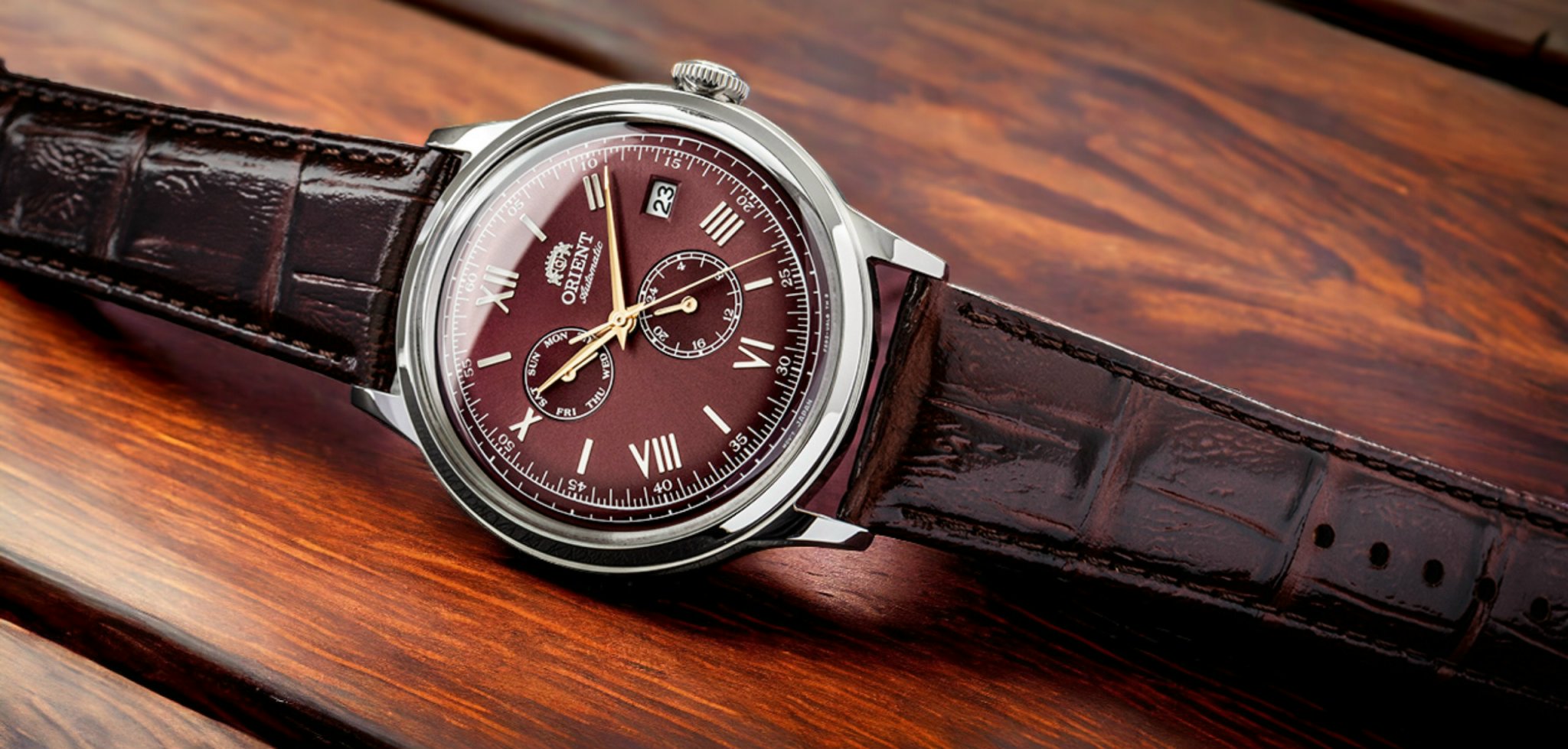Ảnh 9 của (ĐỒNG HỒ NAM) Orient Bambino Version 8 RA-AK0705R10 (  RA-AK0705R) 40.5mm