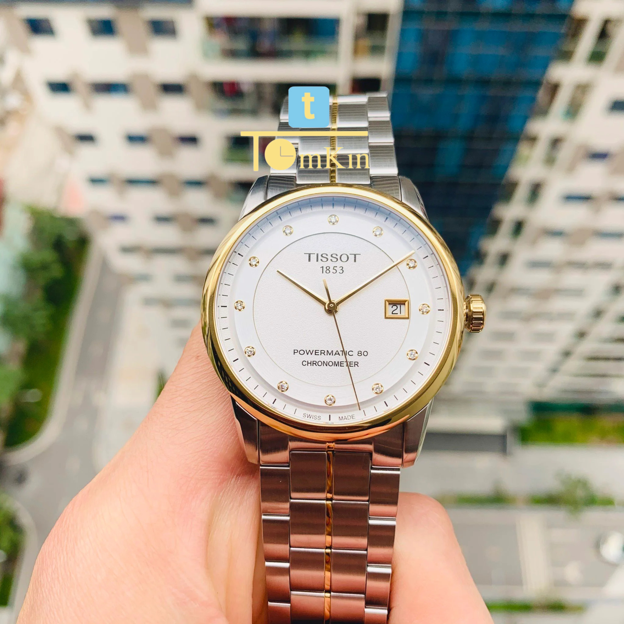(ĐỒNG HỒ NAM) TISSOT AUTOMATIC LUXURY COSC T086.408.22.036.00 ( T0864082203600 )