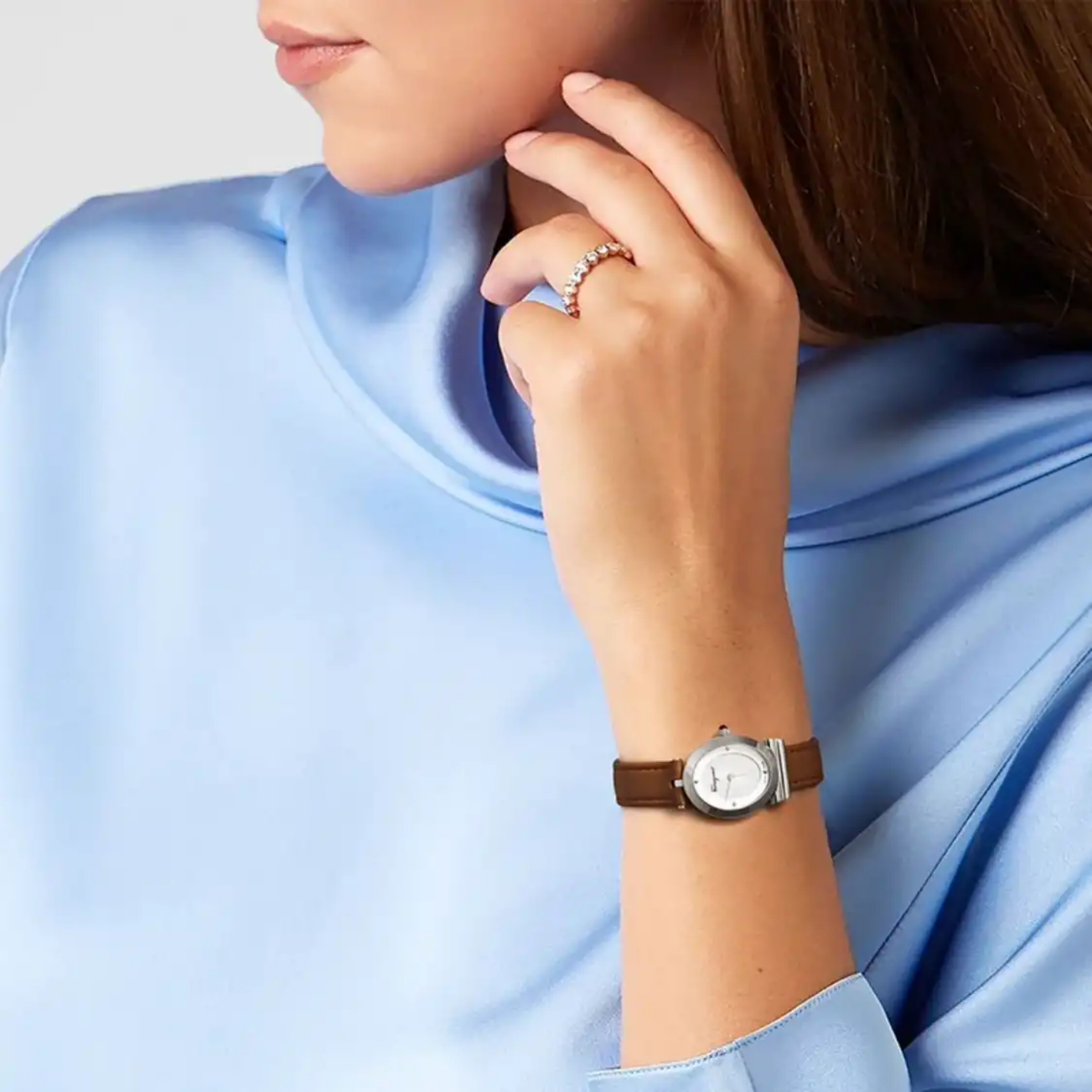 Ảnh 3 của (ĐỒNG HỒ NỮ) Salvatore Ferragamo Miroir FERRAGAMO  SFMB00121 Analog Watch for Women 22mm