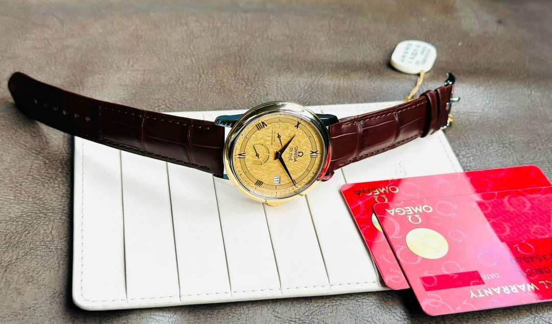 Ảnh 7 của (ĐỒNG HỒ NAM) (New) OMEGA DEVILLE PRESTIGE CO-AXIAL POWER RESERVE 424.23.40.21.08.001 42423402108001 39.5mm