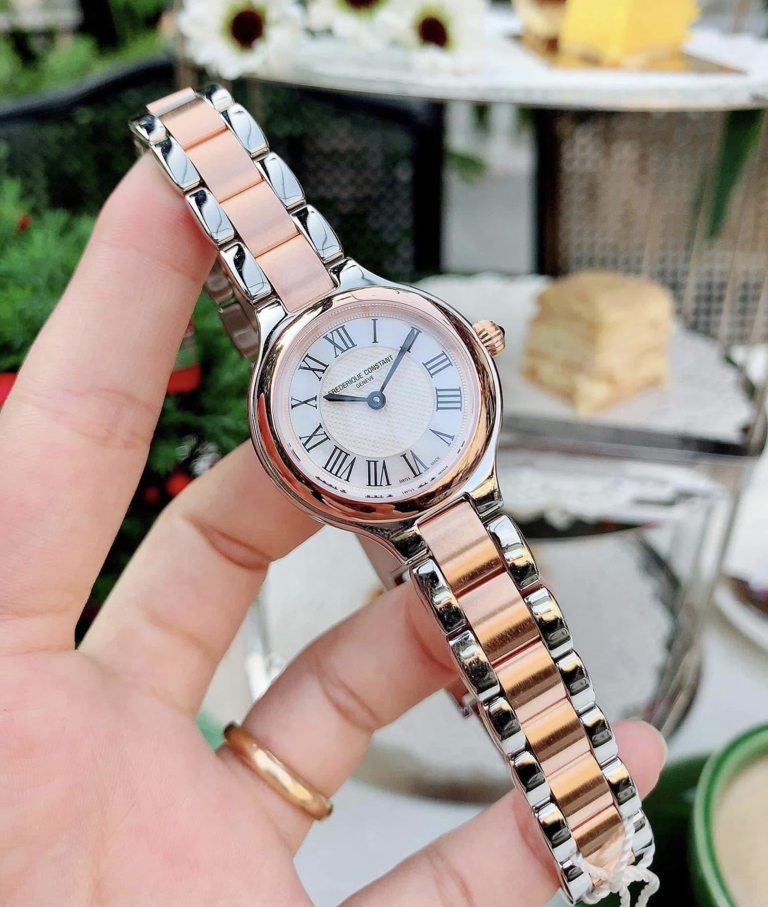 Ảnh 5 của (ĐỒNG HỒ NỮ) Frederique Constant FC-200M1ER32B (FC200M1ER32B ) (200M1ER32B) Classics Delight Watch 28mm