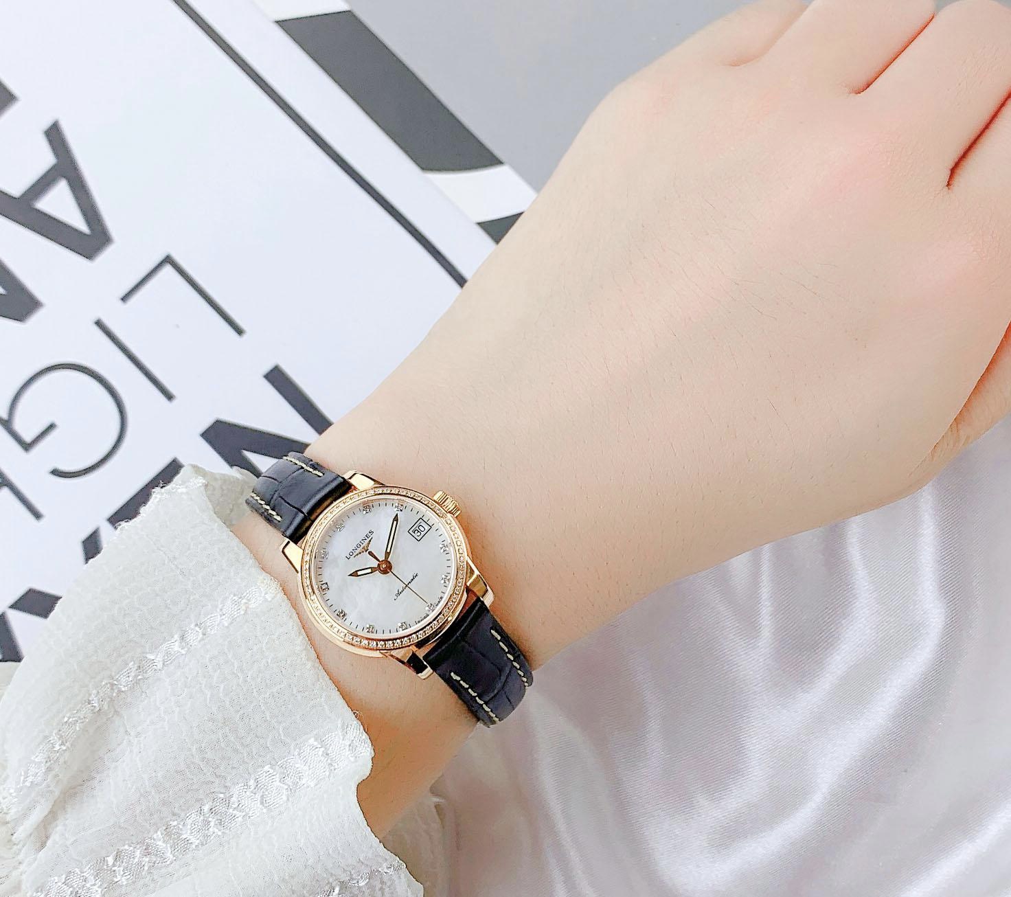 Ảnh 3 của ( ĐỒNG HỒ NỮ ) Longines The Saint-Imier L2.263.9.87.3 Watch 26mm ( L22639873  )