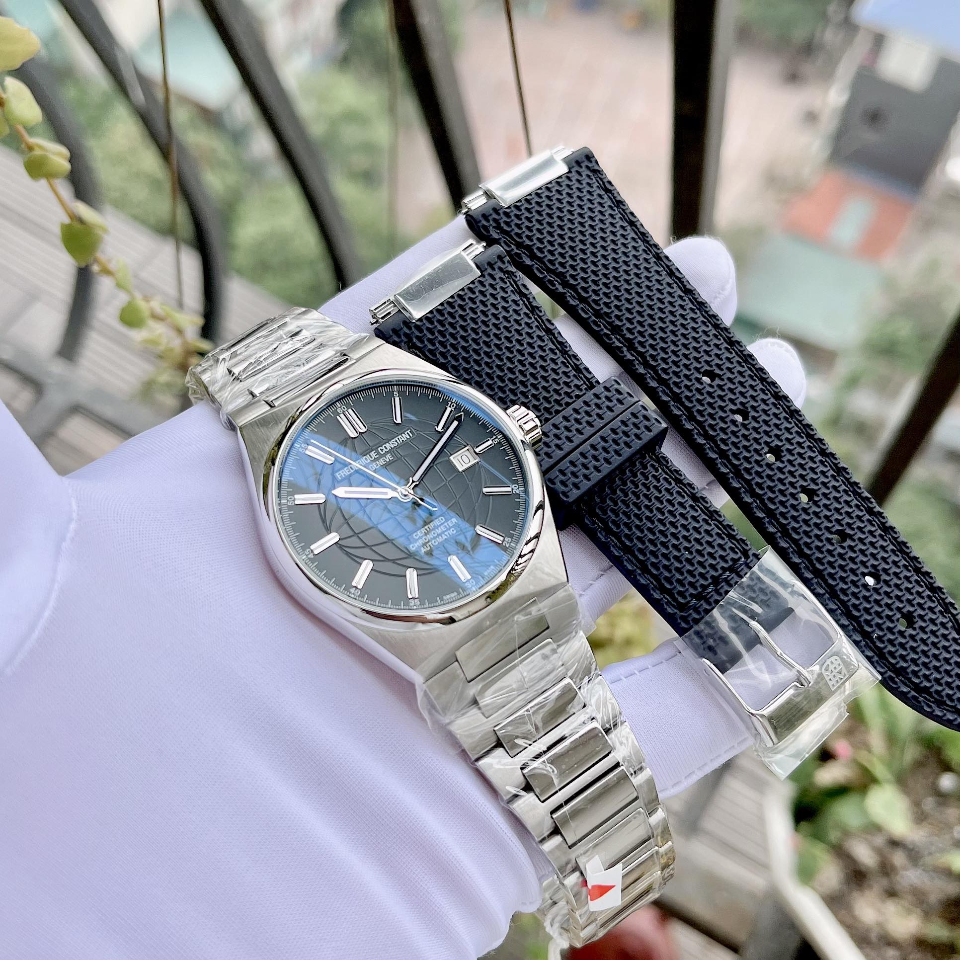 (ĐỒNG HỒ NAM) (New) Frederique Constant Highlife Automatic COSC FC-303BL4NH6B ( FC303BL4NH6B ) ( 303BL4NH6B )