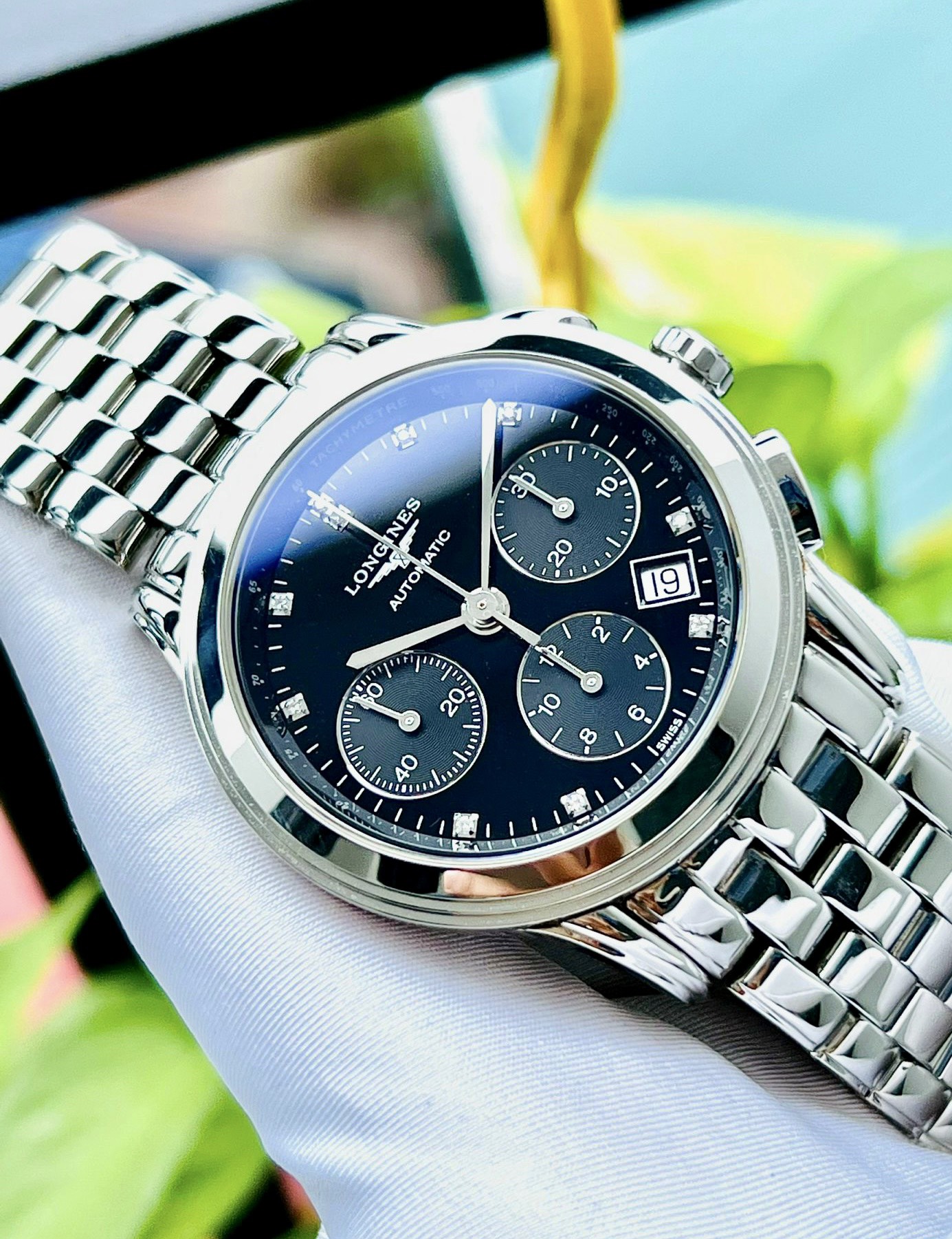 Ảnh 2 của (DEAL LƯỚT) (ĐỒNG HỒ NAM) Longines Flagship Diamond L4.803.4.57.6 (used) L48034576 39mm