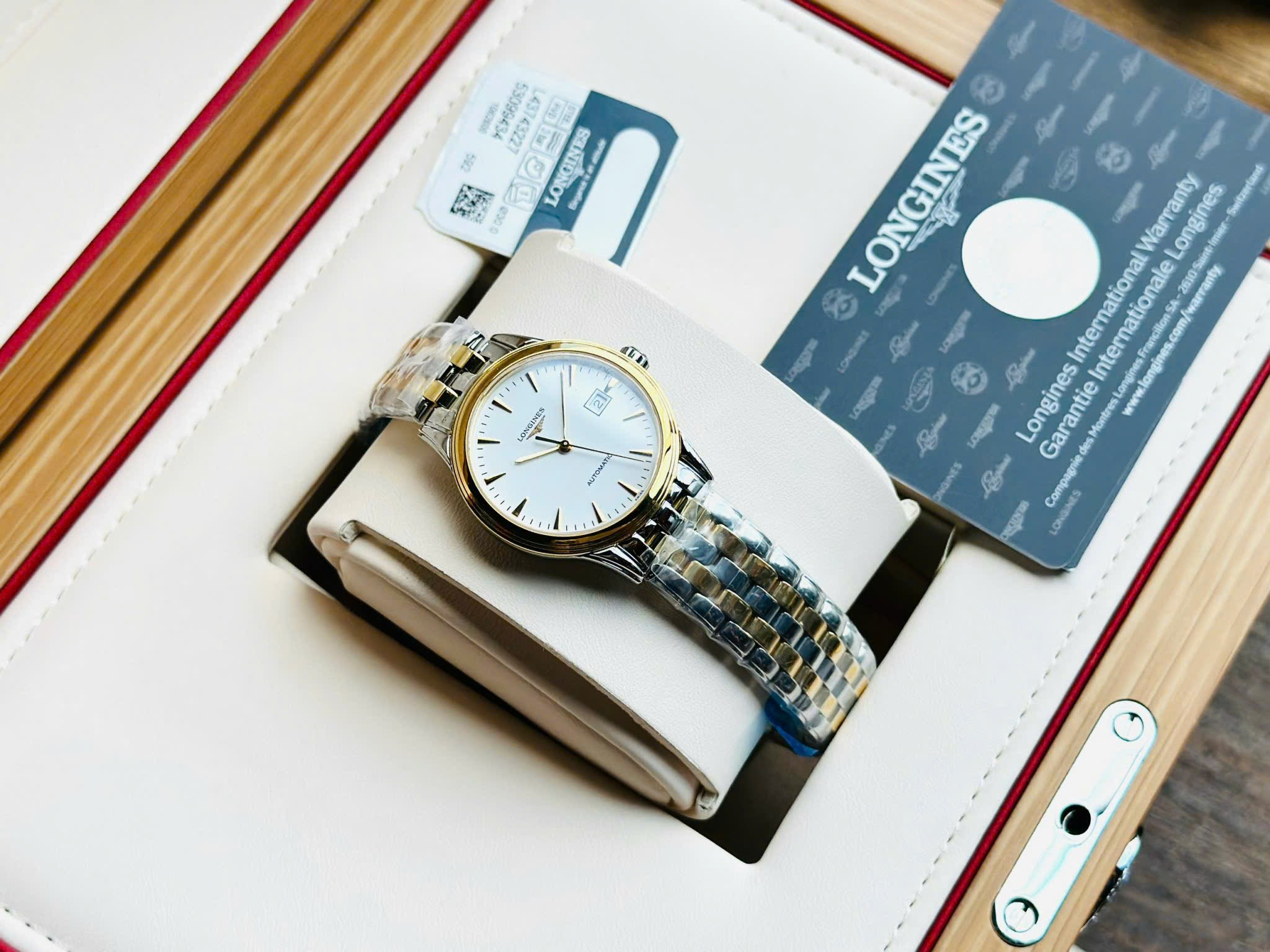 ( ĐỒNG HỒ NỮ ) Longines Automatic L4.374.3.22.7 Flagship ( L43743227 )