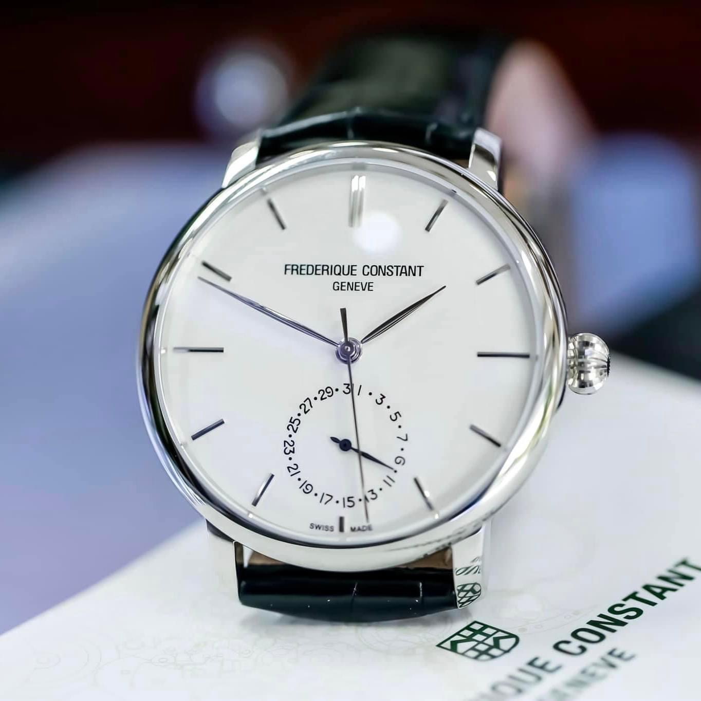 (ĐỒNG HỒ NAM) (New) Frederique Constant Slimline Manufacture In-house - FC-710S4S6 ( FC710S4S6 ) ( 710S4S6 ) 42mm