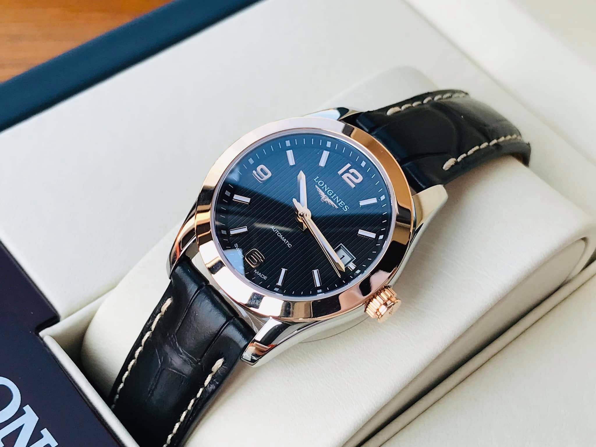 (ĐỒNG HỒ NỮ) (NEW) Longines Conquest Classic Automatic L2.285.5.56.3(L22855563) 30mm