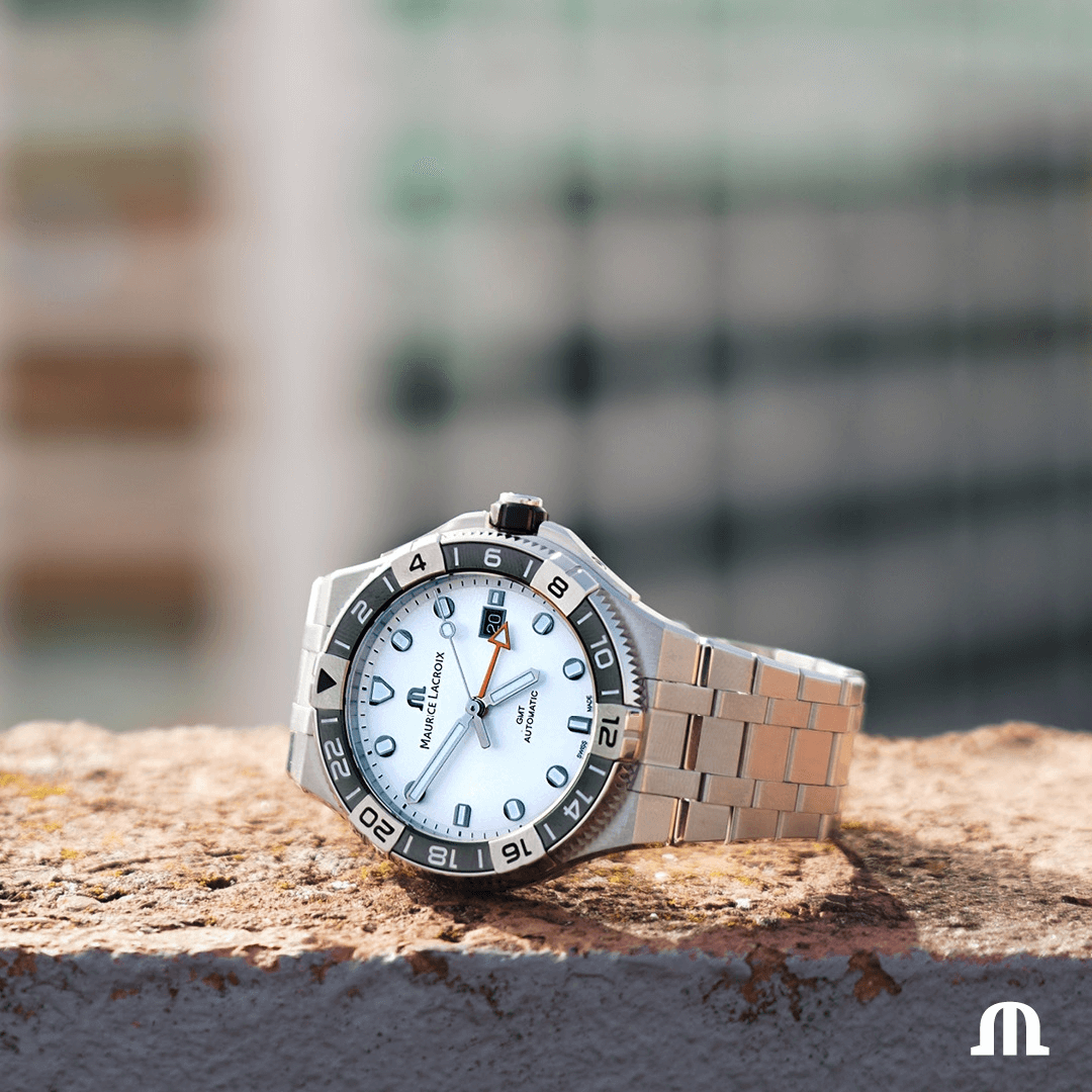 Ảnh 4 của [NEW HIẾM] Maurice Lacroix Aikon Venturer GMT 43MM AI6158-SS002-130-1