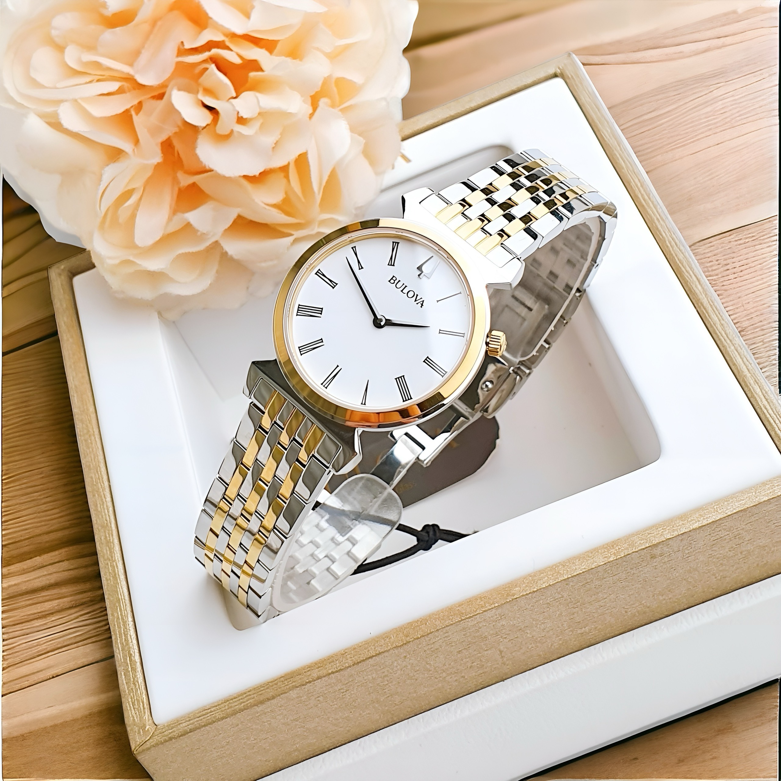 Ảnh 2 của (ĐỒNG HỒ NỮ) Bulova 98L264 Classic Regatta Watch 30mm