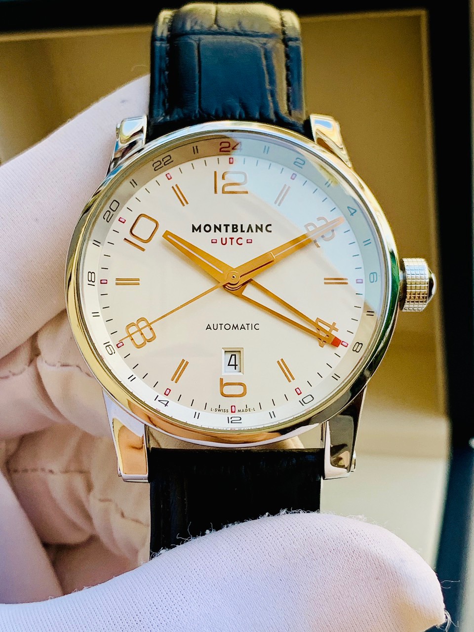 [Deal Lướt] (Đồng hồ nam) MONTBLANC 109136 TimeWalker Voyager UTC 42mm