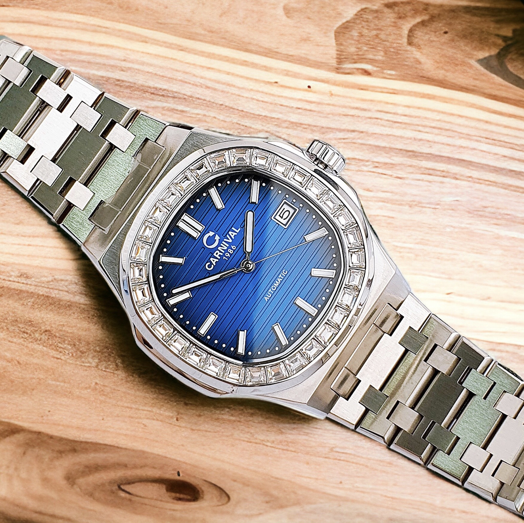 Ảnh 3 của (ĐỒNG HỒ NAM) (New) Carnival Nautilus Automatic 8108G-VT-X ( G8108.304.011 ) 41mm