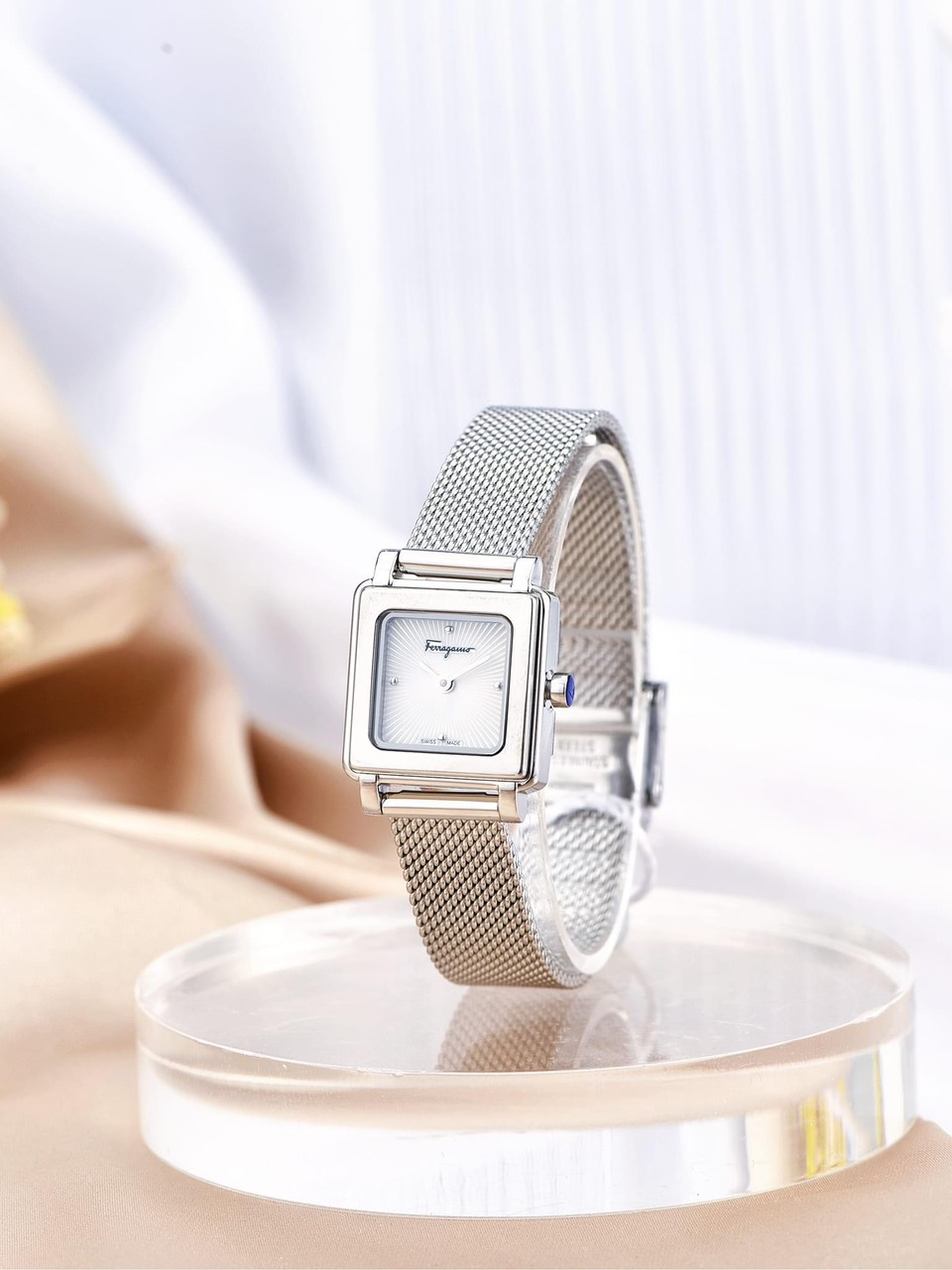 Ảnh 3 của (ĐỒNG HỒ NỮ) Salvatore Ferragamo Square SFBY00119