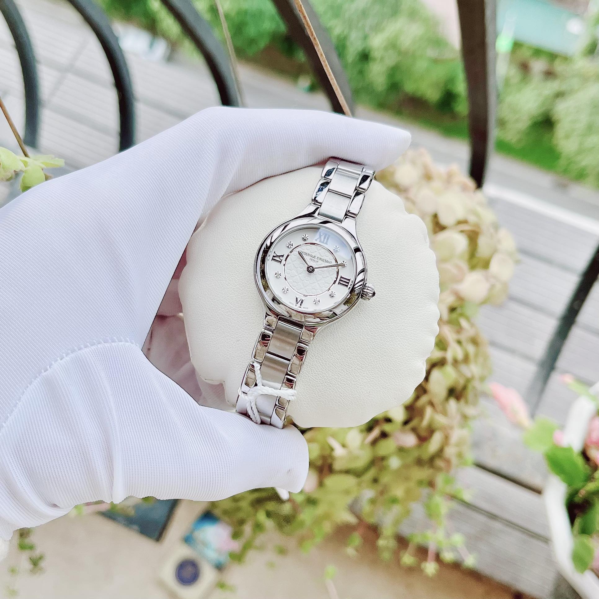Ảnh 3 của (ĐỒNG HỒ NỮ) Frederique Constan FC-200WHD1ER36B Diamond ( FC200WHD1ER36B ) ( 200WHD1ER36B ) 30mm
