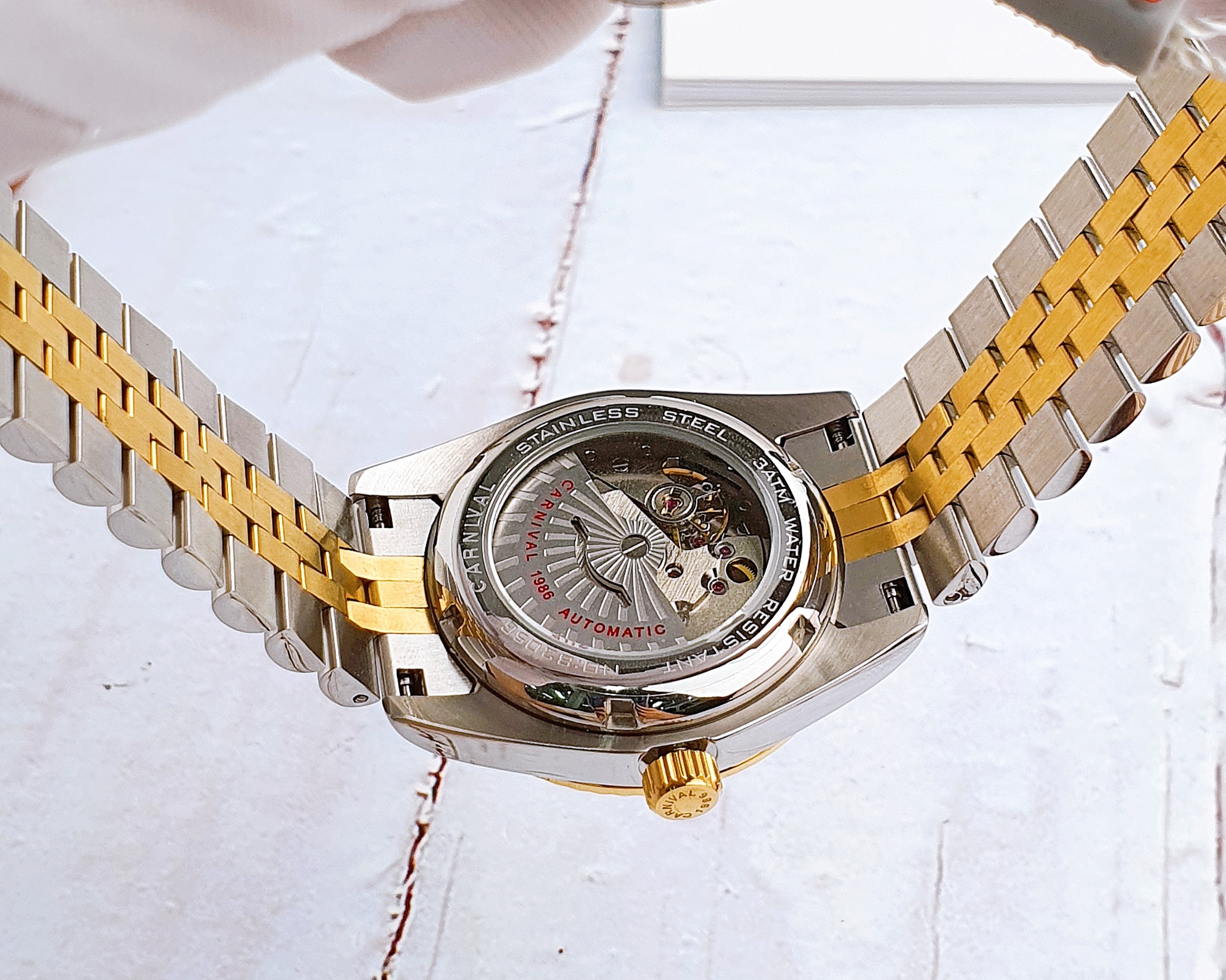 Ảnh 5 của (ĐỒNG HỒ NAM) (New) Carnival CNV8205G 37mm