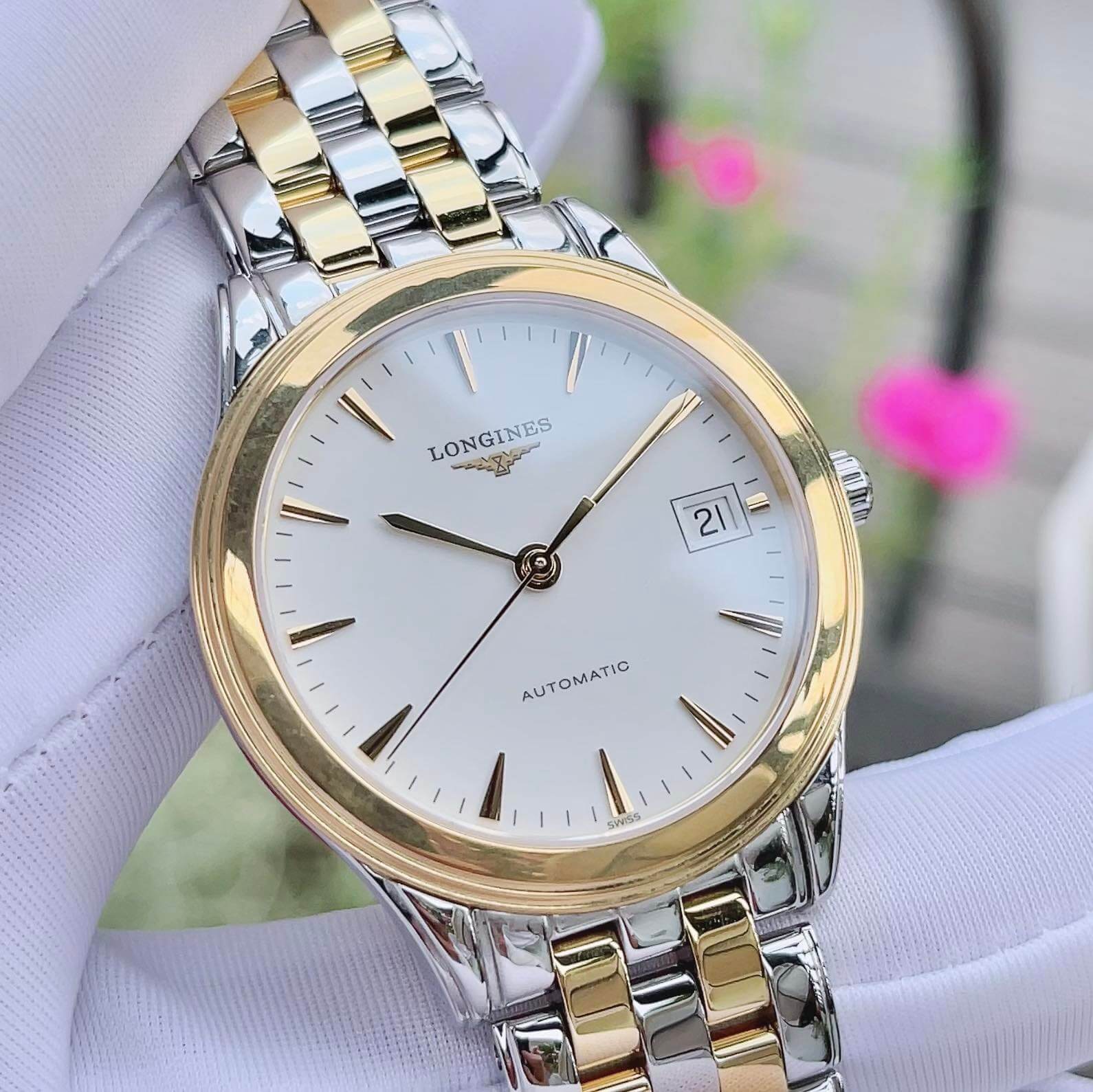 (ĐỒNG HỒ NAM) (New)  Longines Flagship Automatic L4.774.3.22.7 ( L47743227 ) 36mm