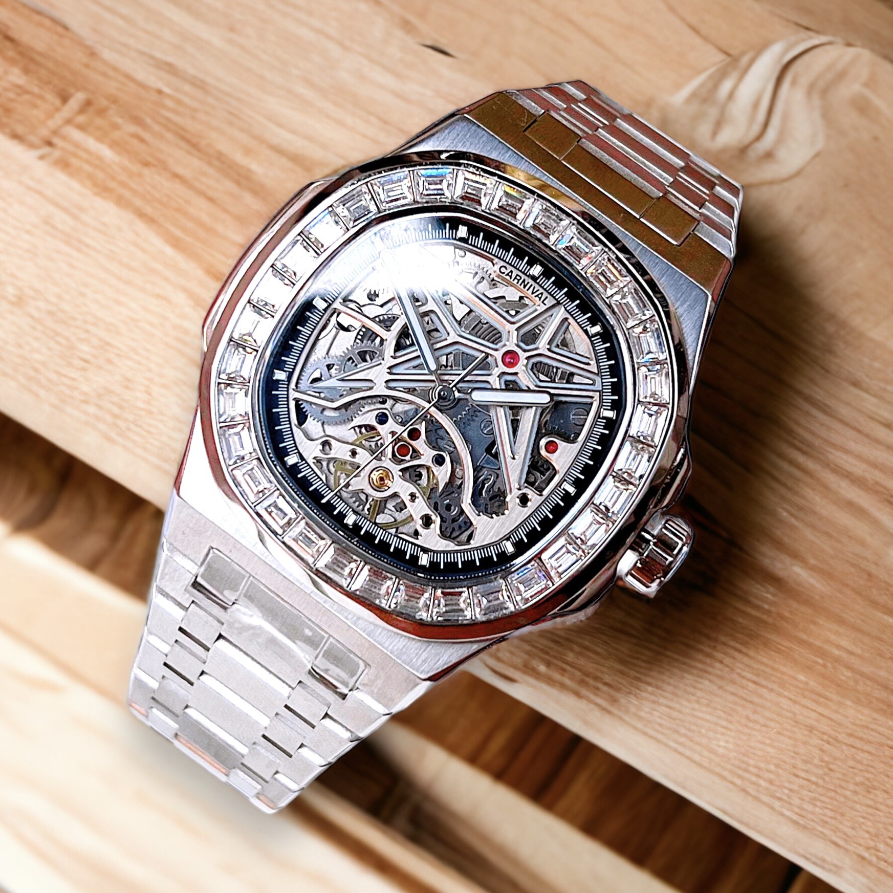Ảnh 5 của (ĐỒNG HỒ NAM) (New) CARNIVAL 8118G-VT-T