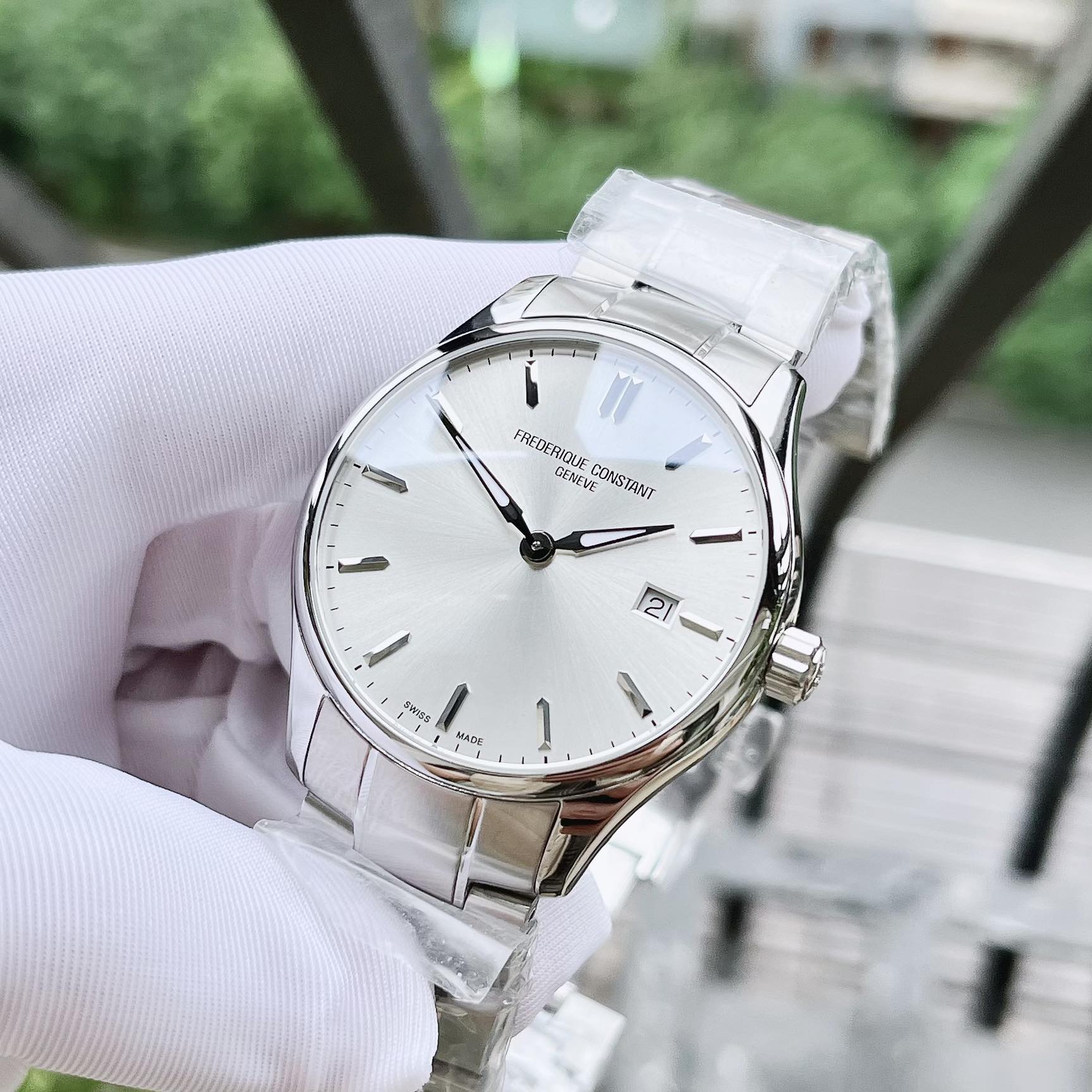 Ảnh 5 của (ĐỒNG HỒ NAM) Frederique Constant Classic Quartz FC-220SS5B6B ( FC220SS5B6B ) ( 220SS5B6B ) 40mm
