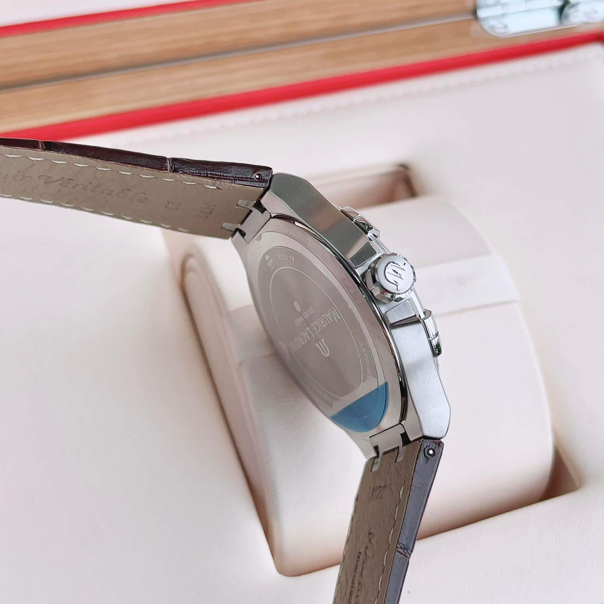 Ảnh 4 của (ĐỒNG HỒ NAM) (New) Maurice Lacroix Aikon Date 42mm AI1008-SS001-130-1 (AI1008SS0011301)