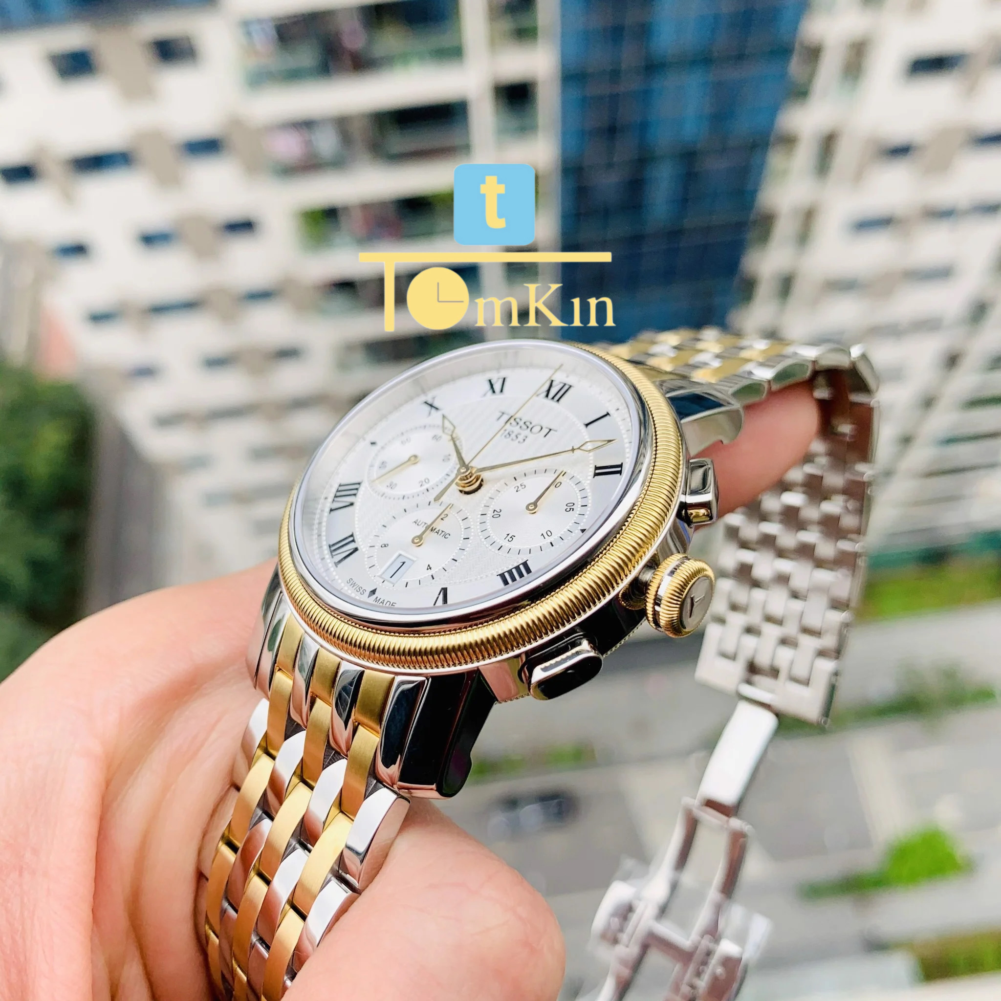 Ảnh 5 của Tissot Automatic Bridgeport Chronograph Gent T097.427.22.033.00 ( T0974272203300 )