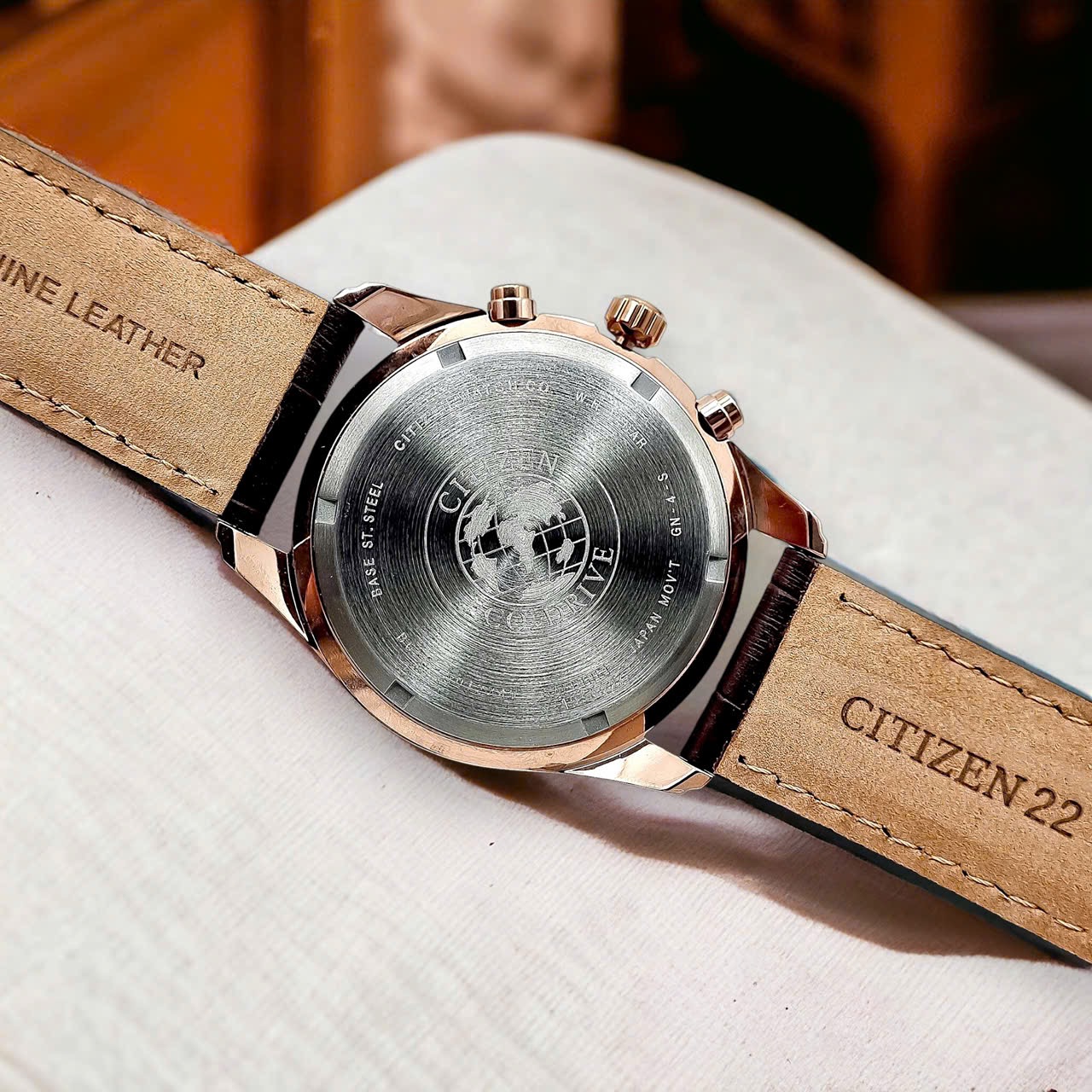 Ảnh 4 của (ĐỒNG HỒ NAM) Citizen Eco-drive CA4452-17X Chronograph 43mm