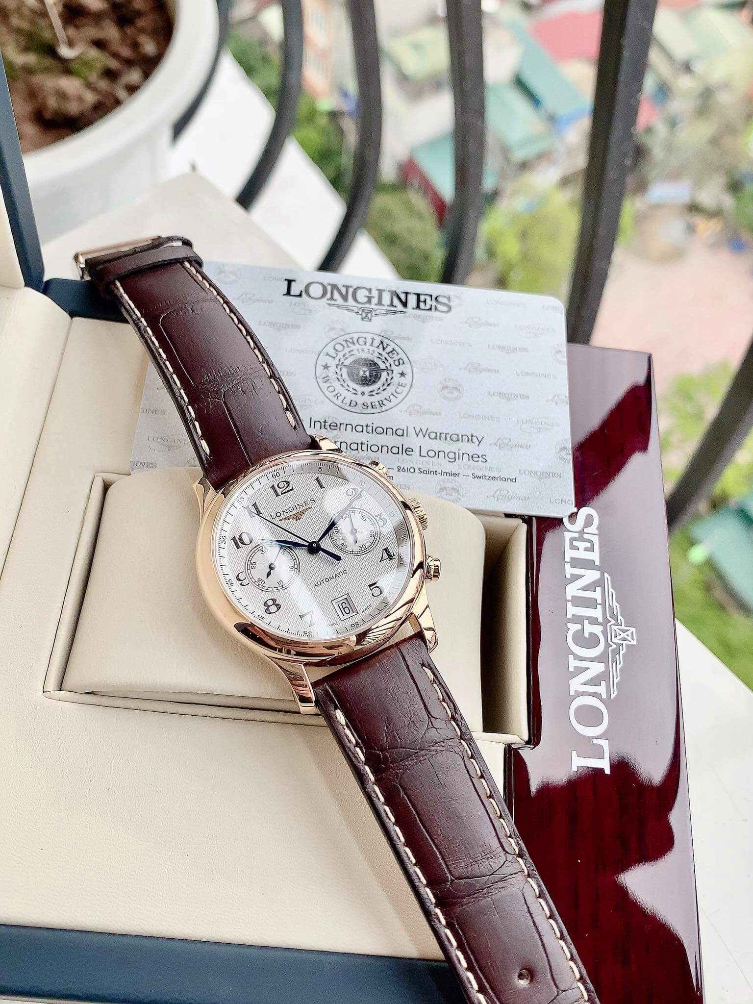 Ảnh 4 của Longines Master L26698783 Vàng 18K