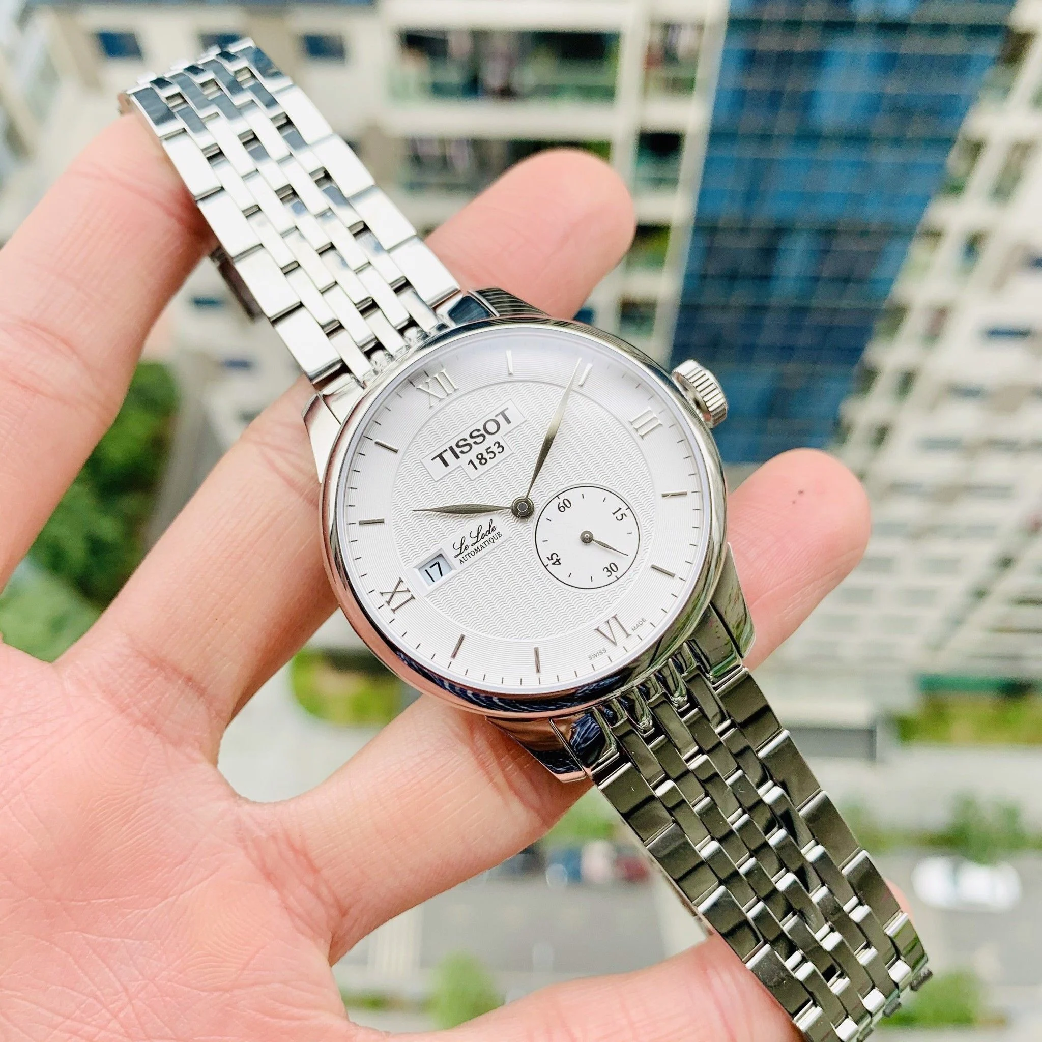 Ảnh 2 của (ĐỒNG HỒ NAM) Tissot Automatic Le Locle - T006.428.11.038.00 ( T0064281103800 ) 39mm