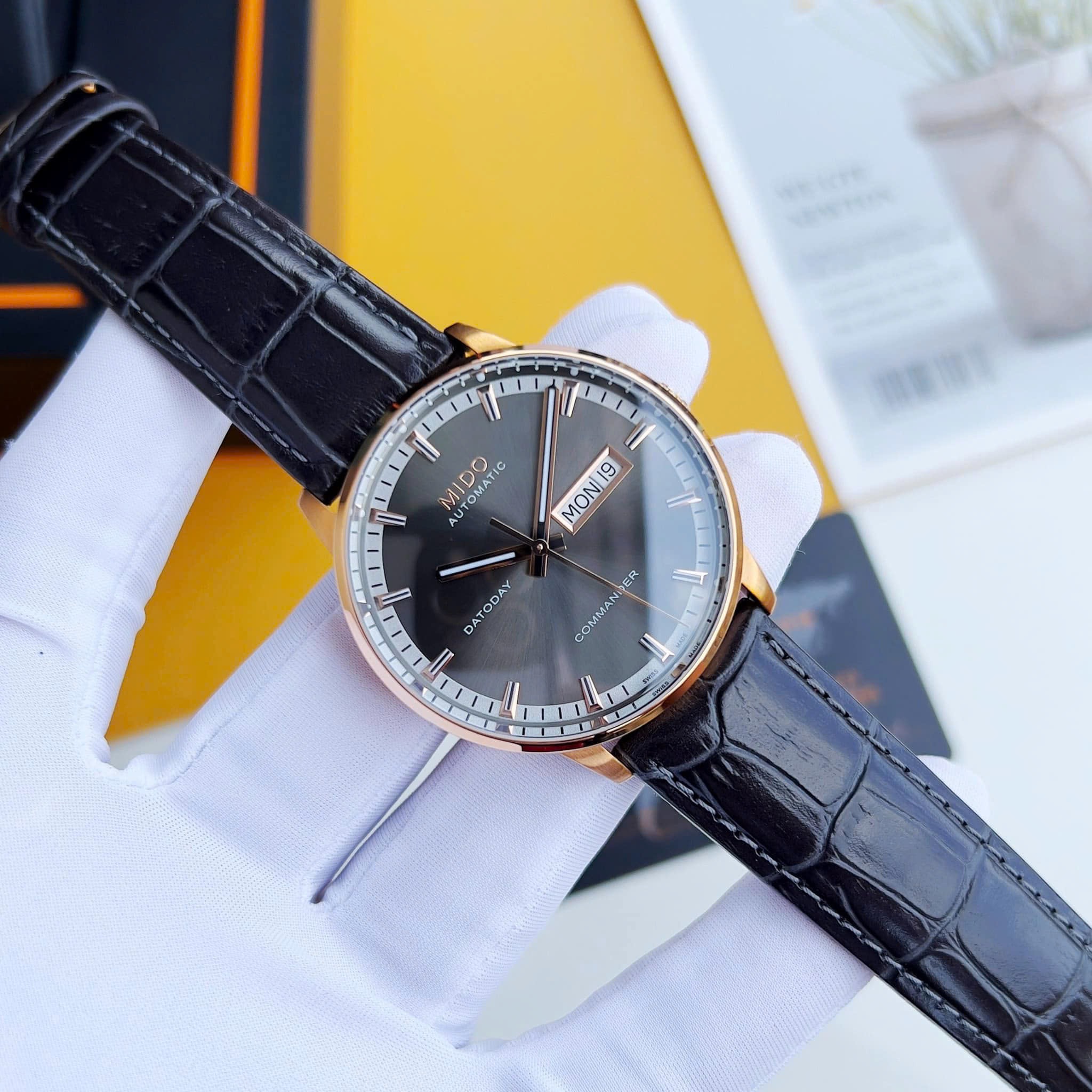 Ảnh 6 của (ĐỒNG HỒ NAM) Mido Commander II Automatic M016.430.36.061.80 ( M0164303606180 )