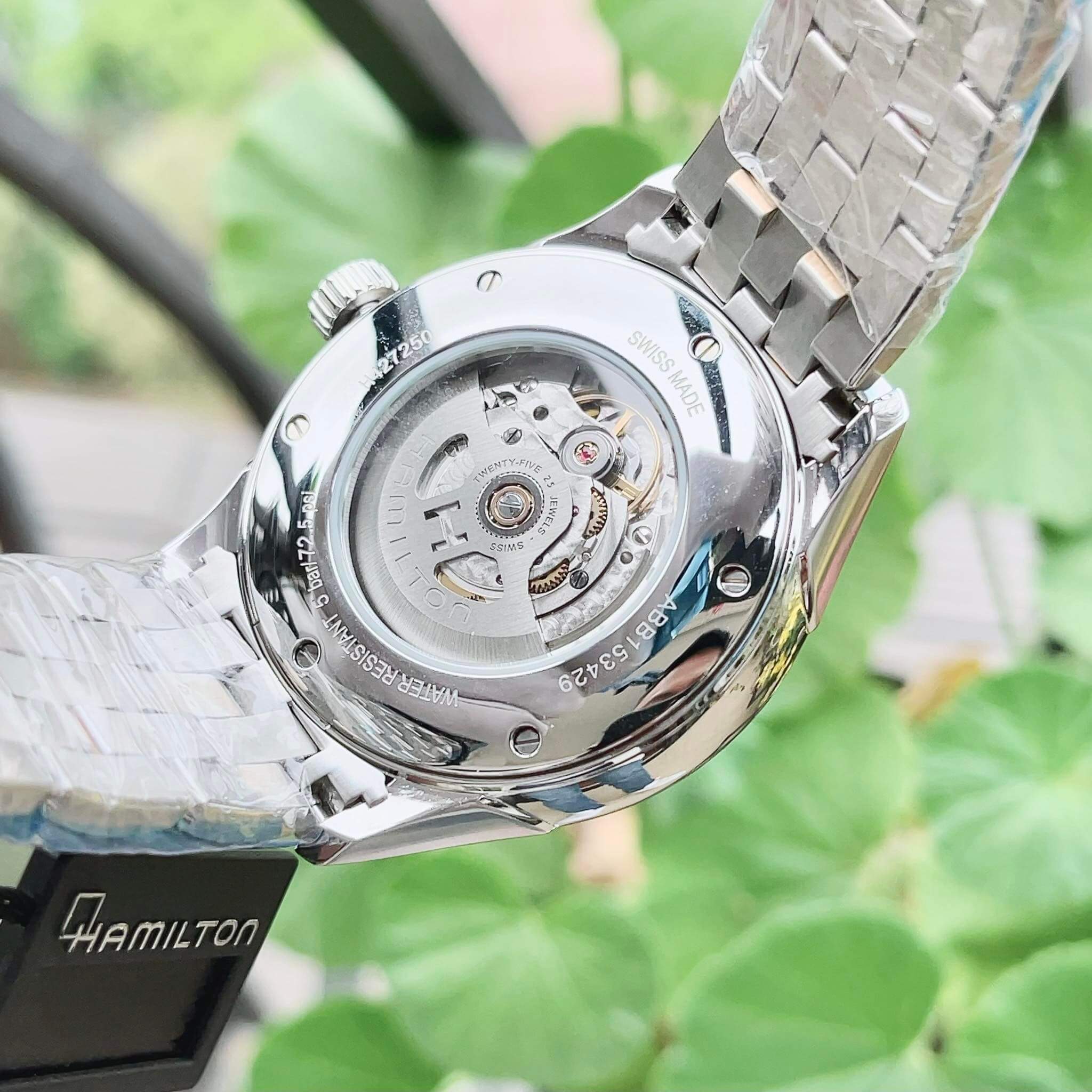 Ảnh 4 của (ĐỒNG HỒ NAM) (NEW) Hamilton Jazzmaster Viewmatic H42725151 44mm