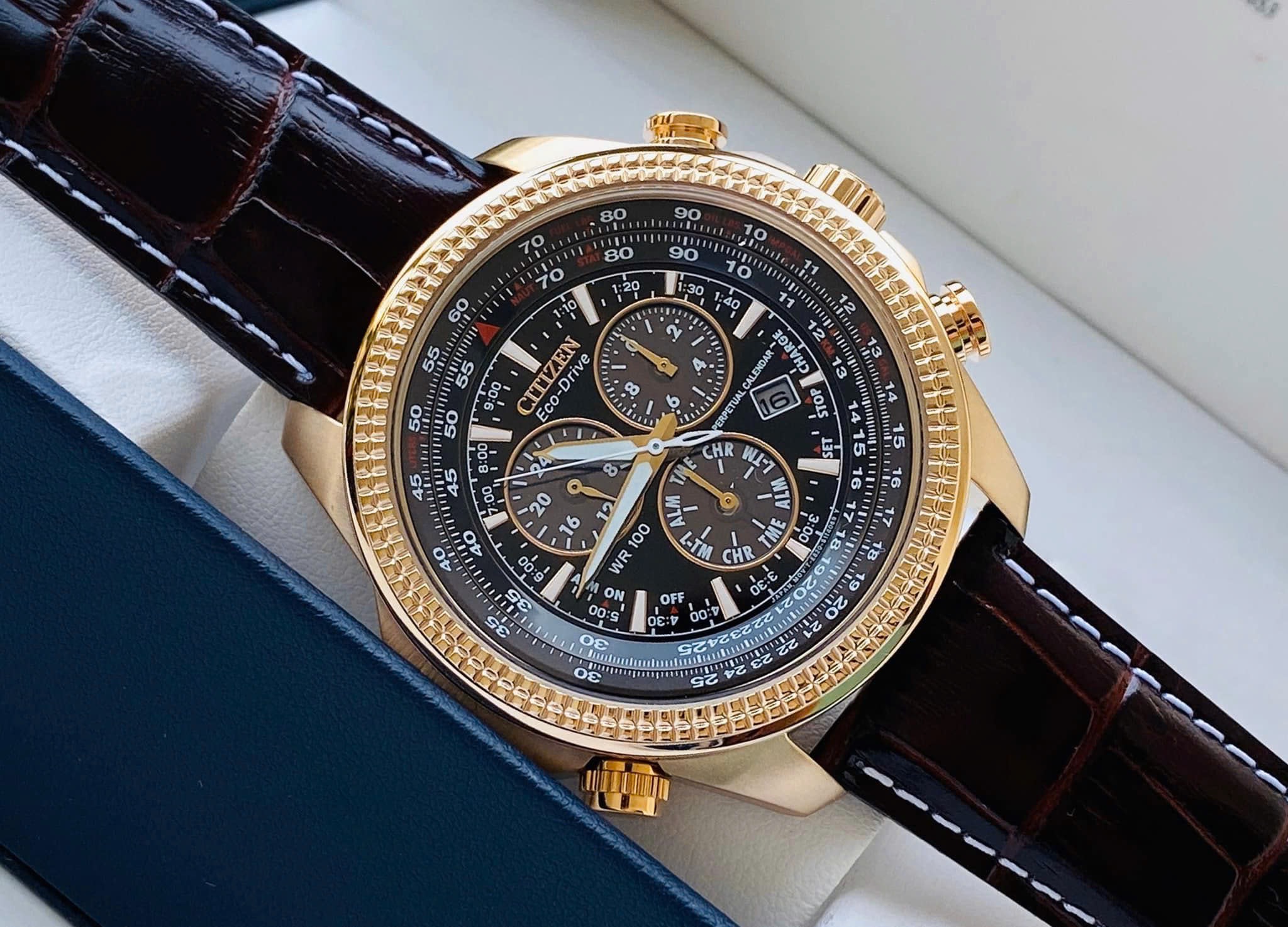 Ảnh 4 của (ĐỒNG HỒ NAM) Citizen Eco-Drive BL5403-03X Perpetual Calendar Chronograph 47mm