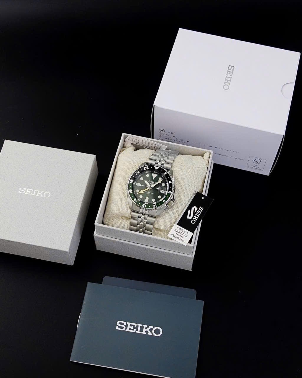 Ảnh 7 của (ĐỒNG HỒ NAM) Seiko Sport Automatic GMT SBSC019 ( SSK035 ) 42.5mm