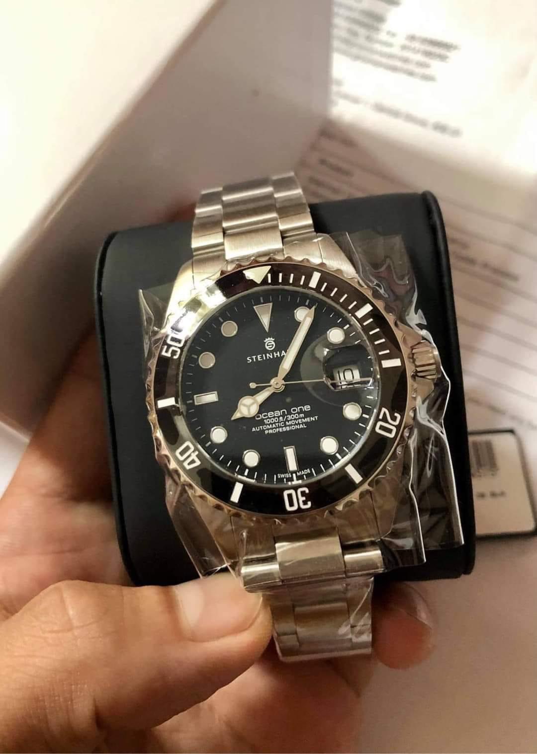 Ảnh 5 của Steinhart 39mm Ceramic BLACK Fullbox đẹp chất ngất